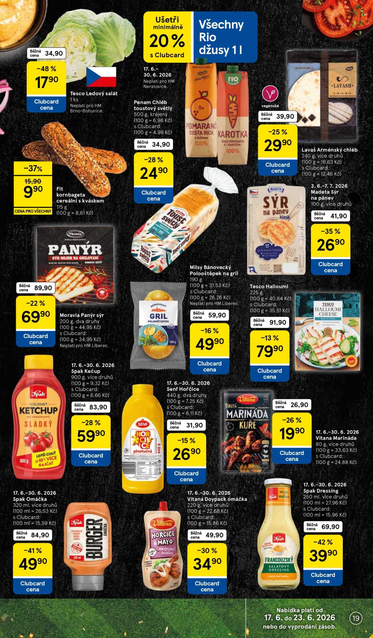 Leták TESCO - 17. 6. 2026 - 23. 6. 2026. Strana 19