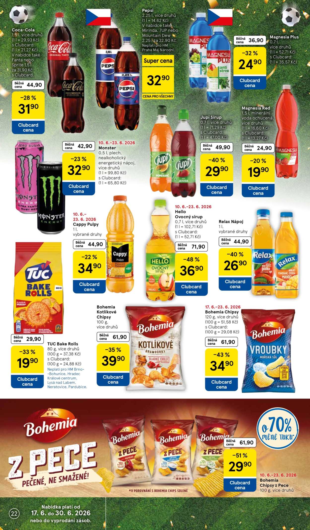 Leták TESCO - 17. 6. 2026 - 23. 6. 2026. Strana 22