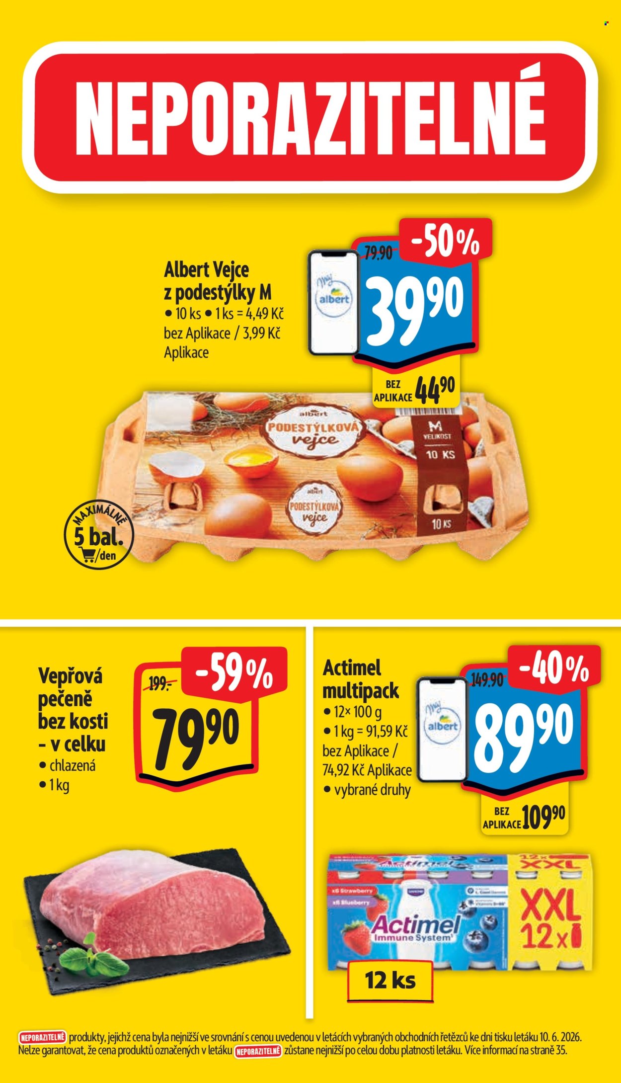 Leták Albert Hypermarket - 17. 6. 2026 - 23. 6. 2026. Strana 3