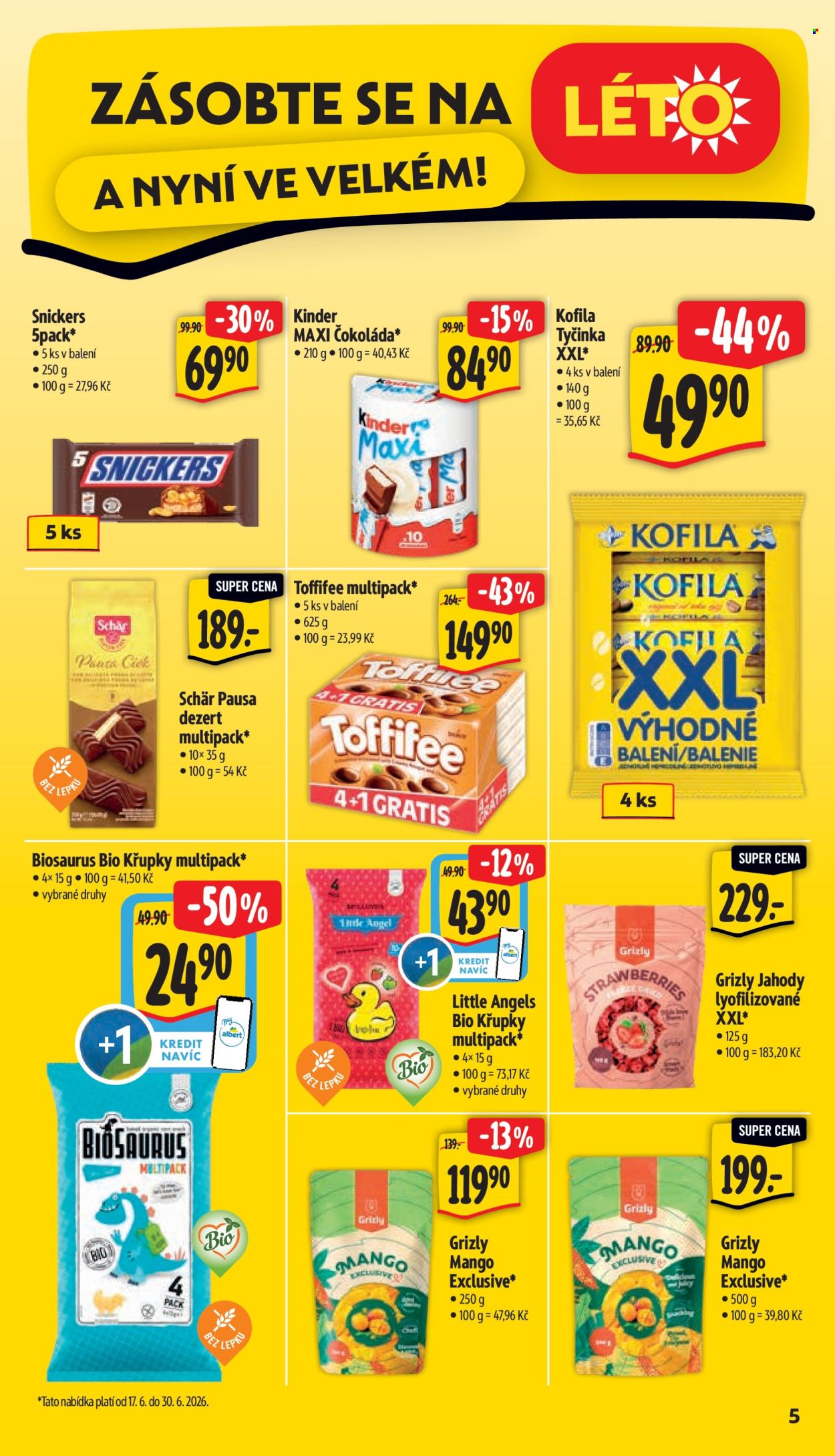 Leták Albert Hypermarket - 17. 6. 2026 - 23. 6. 2026. Strana 11