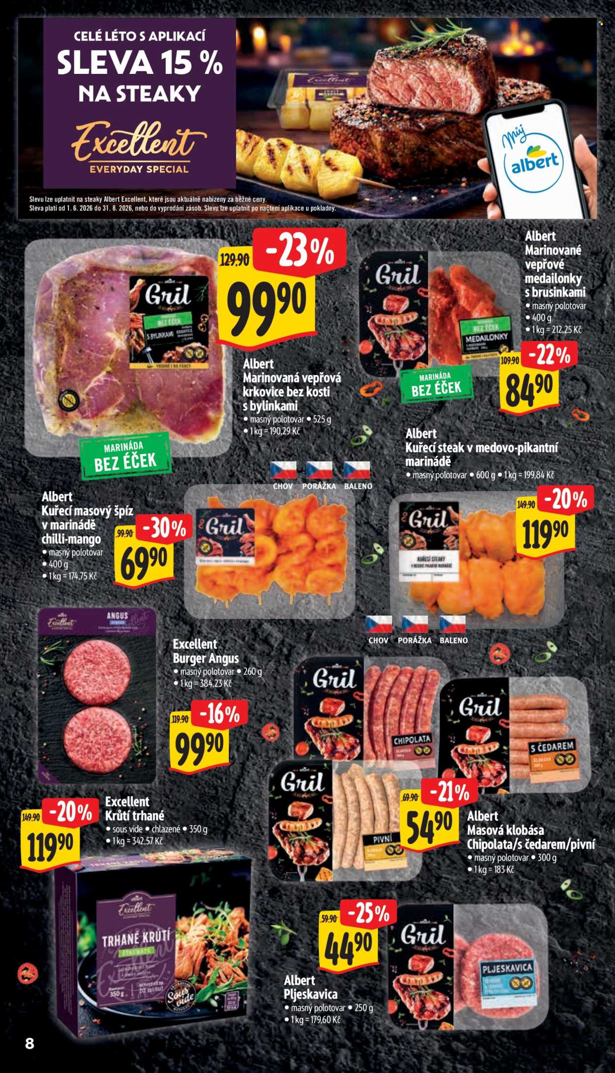 Leták Albert Supermarket - 17. 6. 2026 - 23. 6. 2026. Strana 16