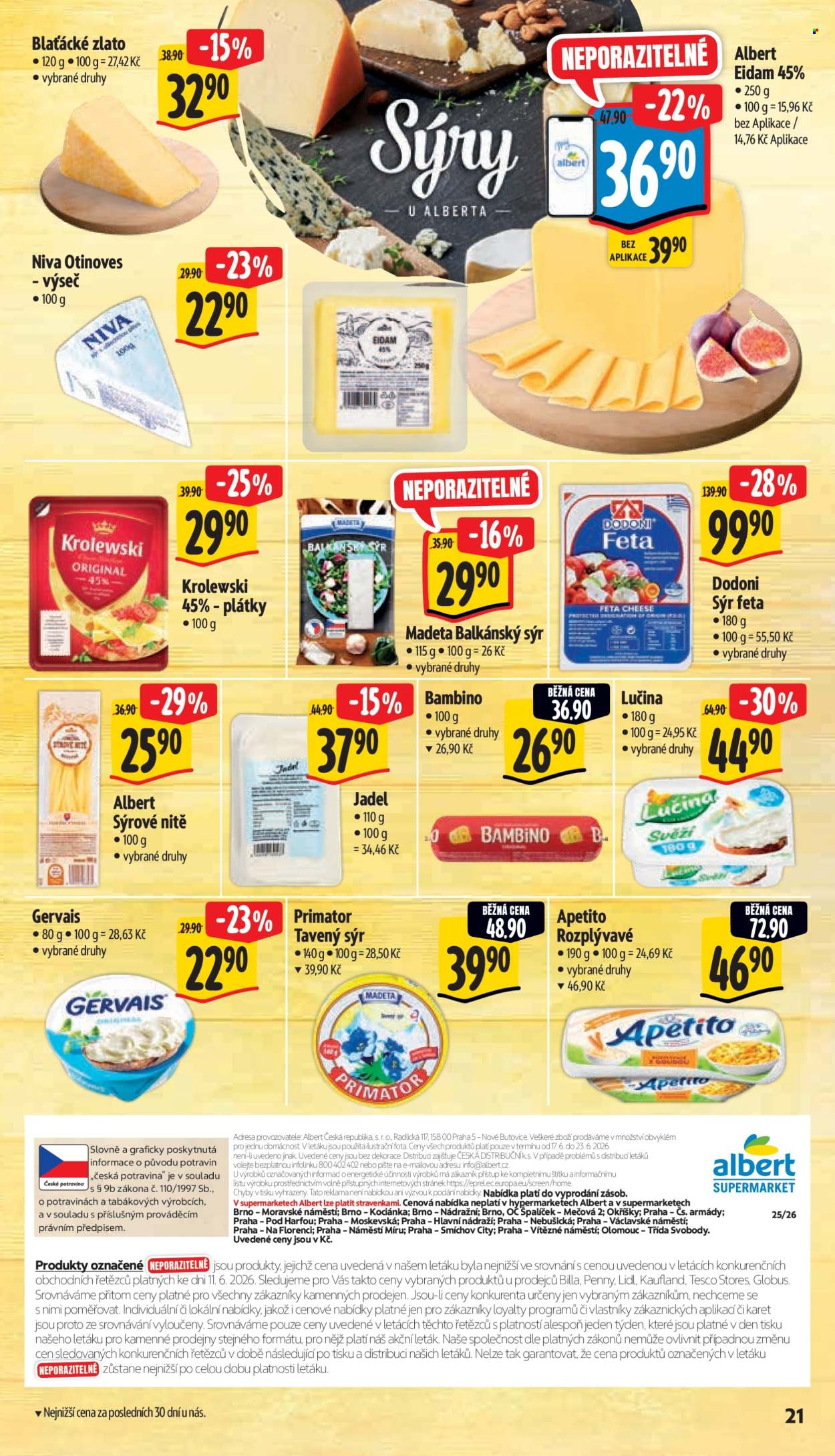 Leták Albert Supermarket - 17. 6. 2026 - 23. 6. 2026. Strana 31