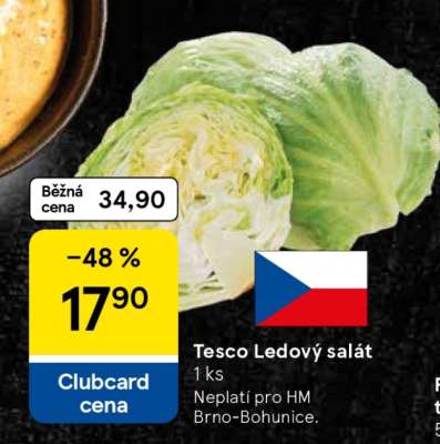 Tesco Ledový salát