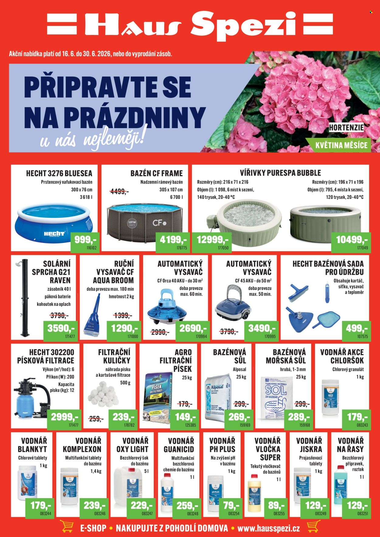 Leták Haus Spezi - 16. 6. 2026 - 30. 6. 2026. Strana 1