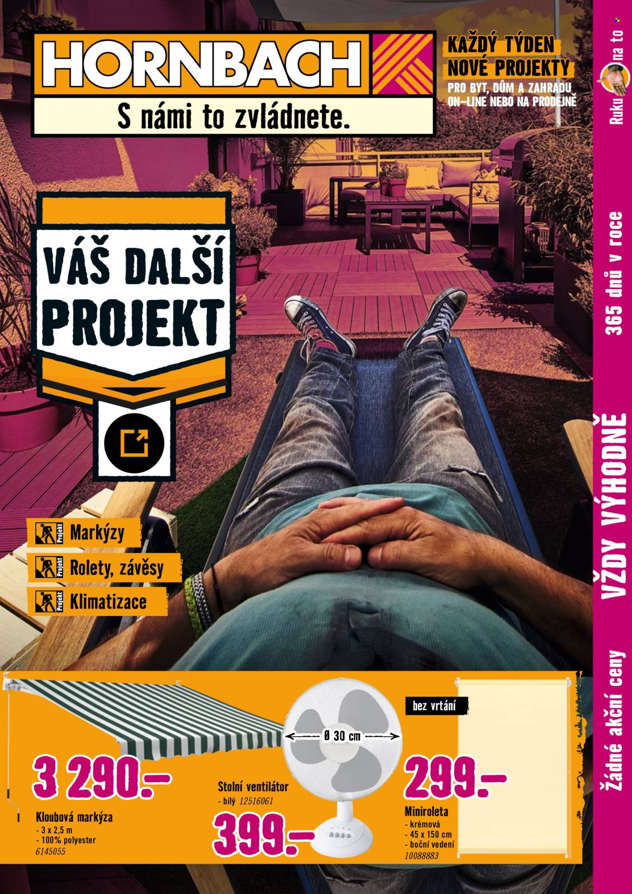 Leták HORNBACH - 17. 6. 2026 - 1. 7. 2026. Strana 1