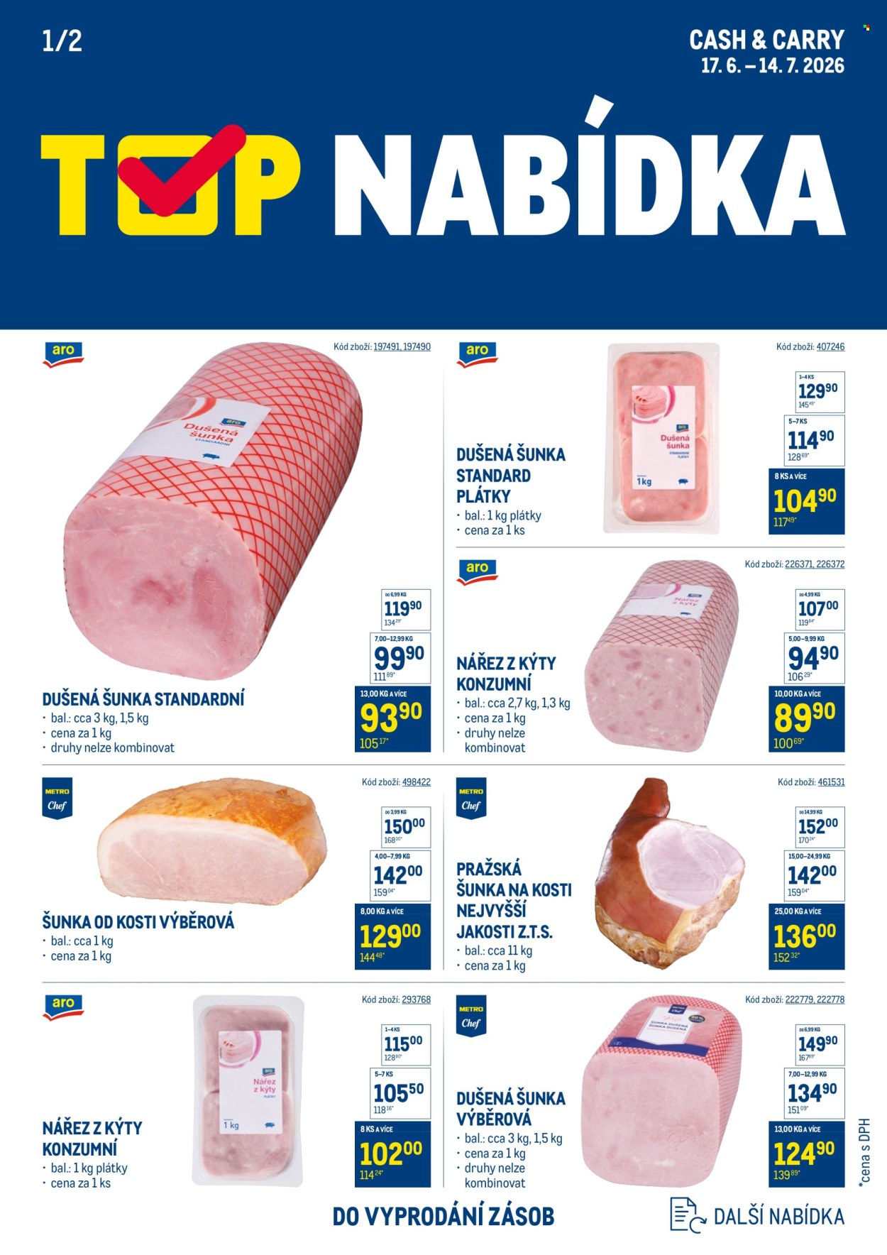 Leták MAKRO - 17. 6. 2026 - 14. 7. 2026. Strana 1
