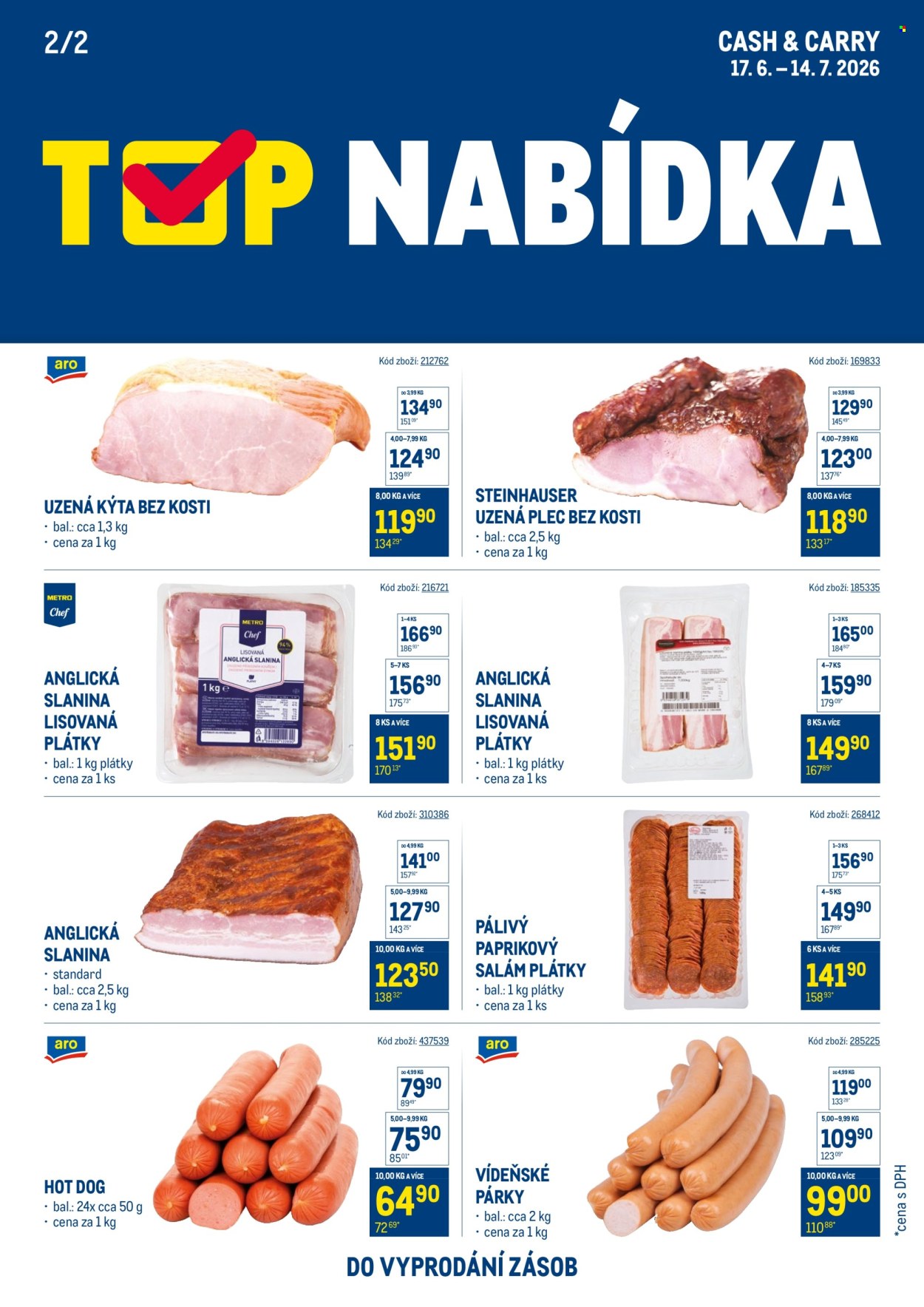 Leták MAKRO - 17. 6. 2026 - 14. 7. 2026. Strana 2