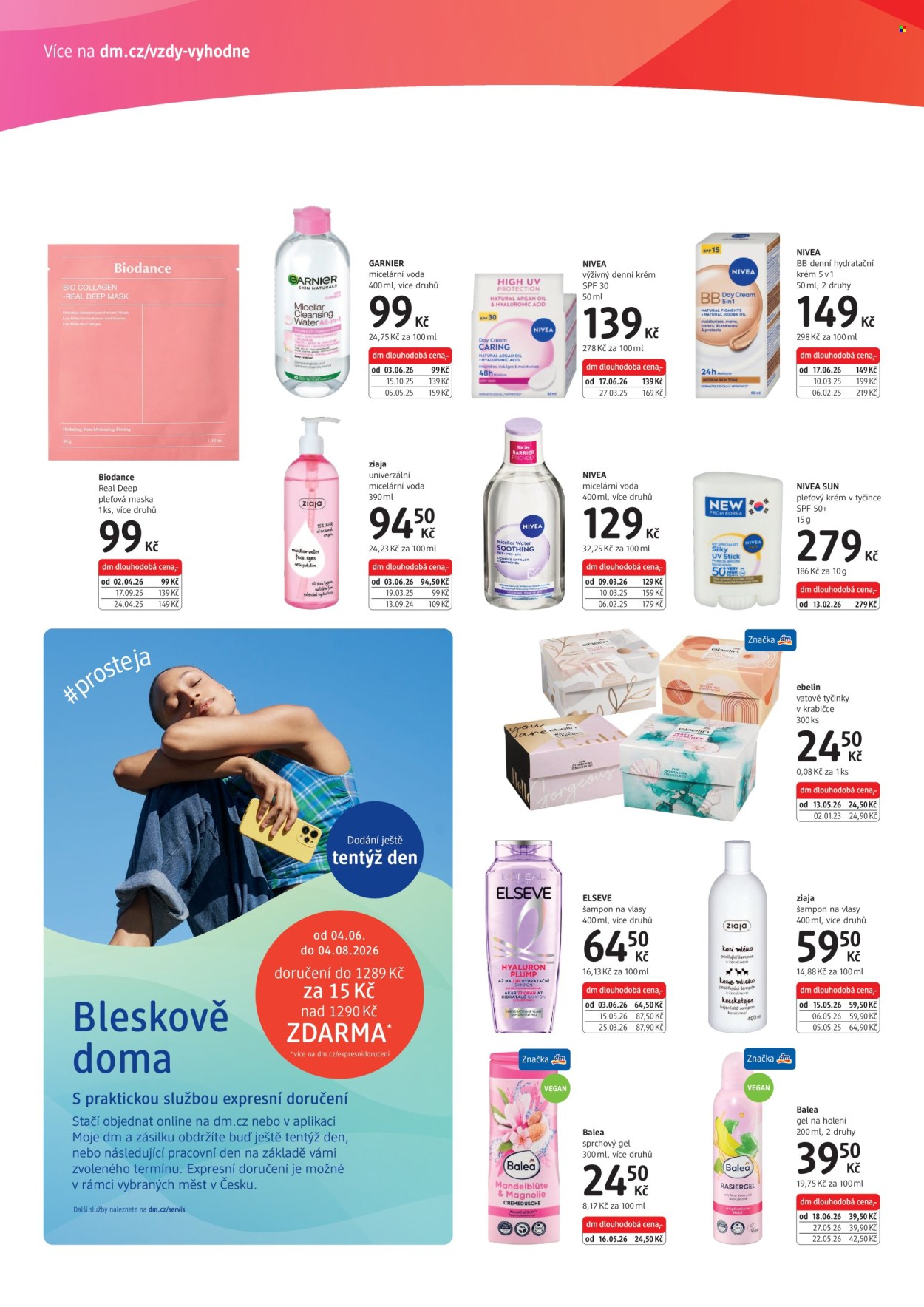 Leták dm drogerie - 18. 6. 2026 - 15. 7. 2026. Strana 2