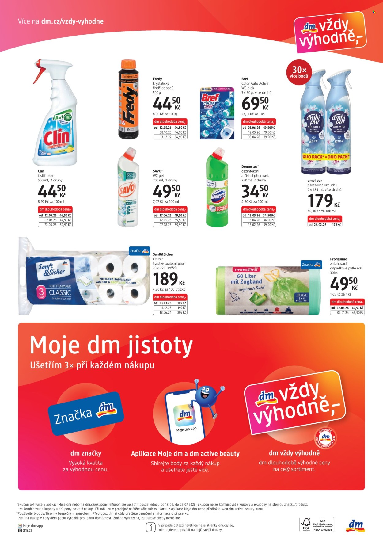 Leták dm drogerie - 18. 6. 2026 - 15. 7. 2026. Strana 8