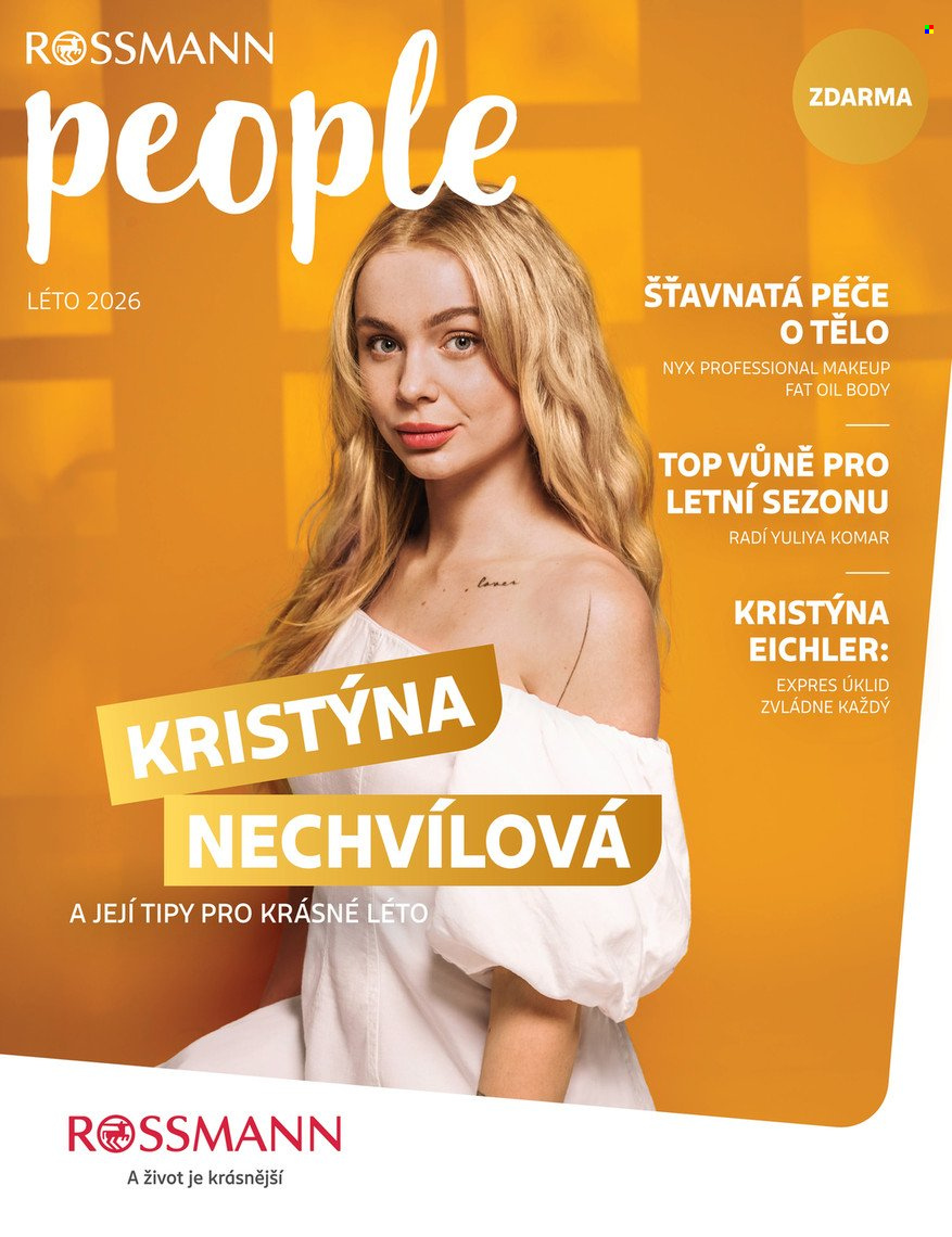 Leták ROSSMANN - 3. 6. 2026 - 8. 9. 2026. Strana 1