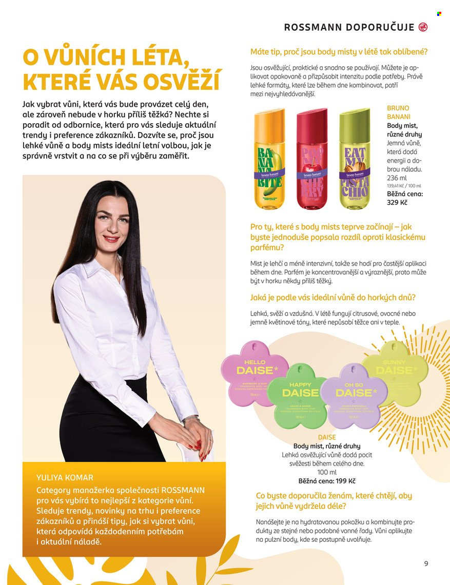 Leták ROSSMANN - 3. 6. 2026 - 8. 9. 2026. Strana 9