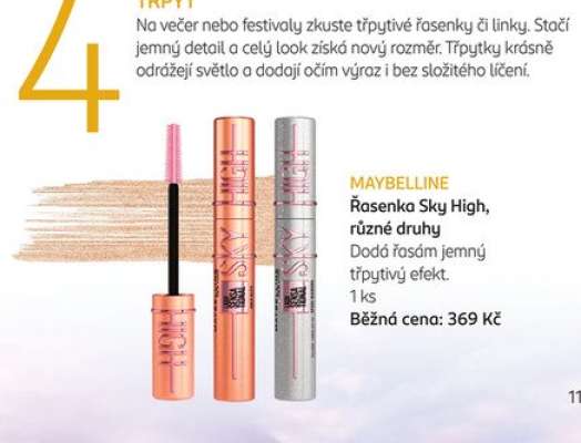 MAYBELLINE Řasenka Sky High, různé druhy