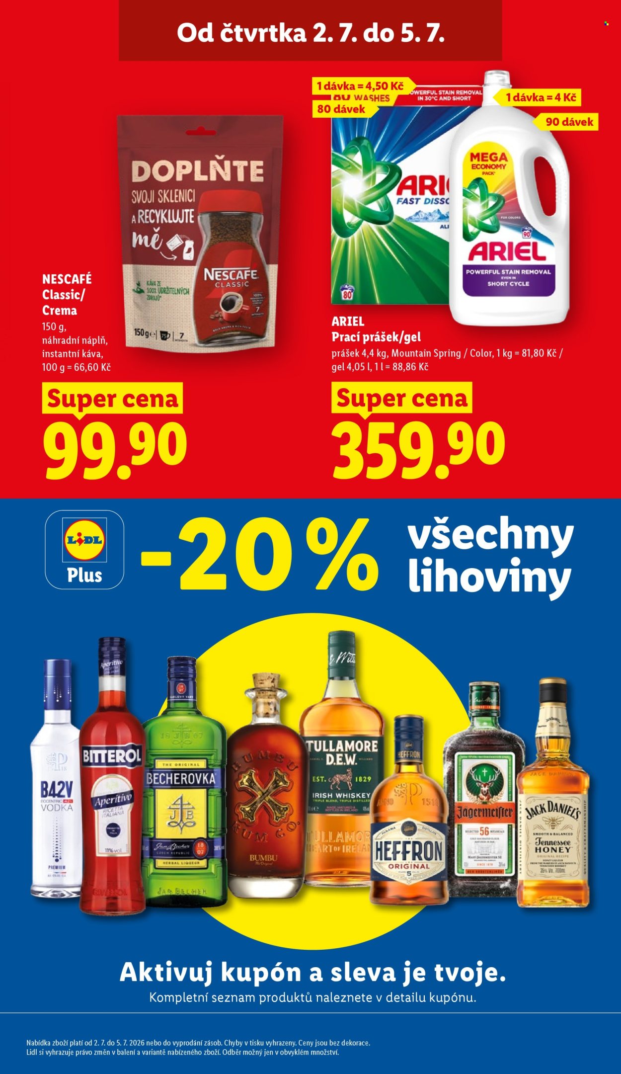 Leták Lidl - 2. 7. 2026 - 5. 7. 2026. Strana 5