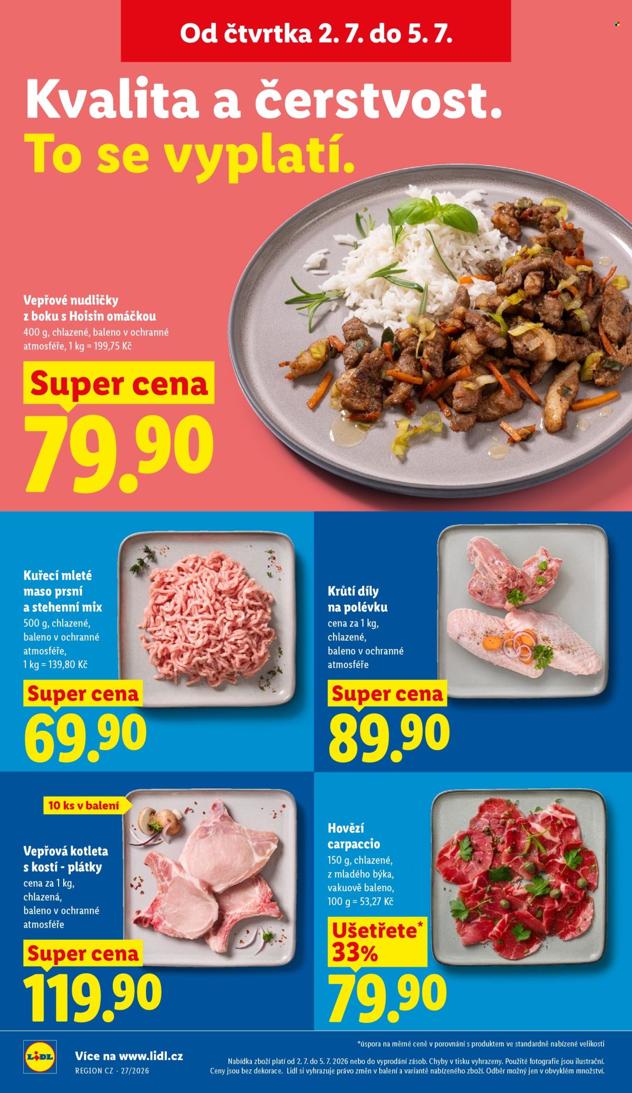 Leták Lidl - 2. 7. 2026 - 5. 7. 2026. Strana 14