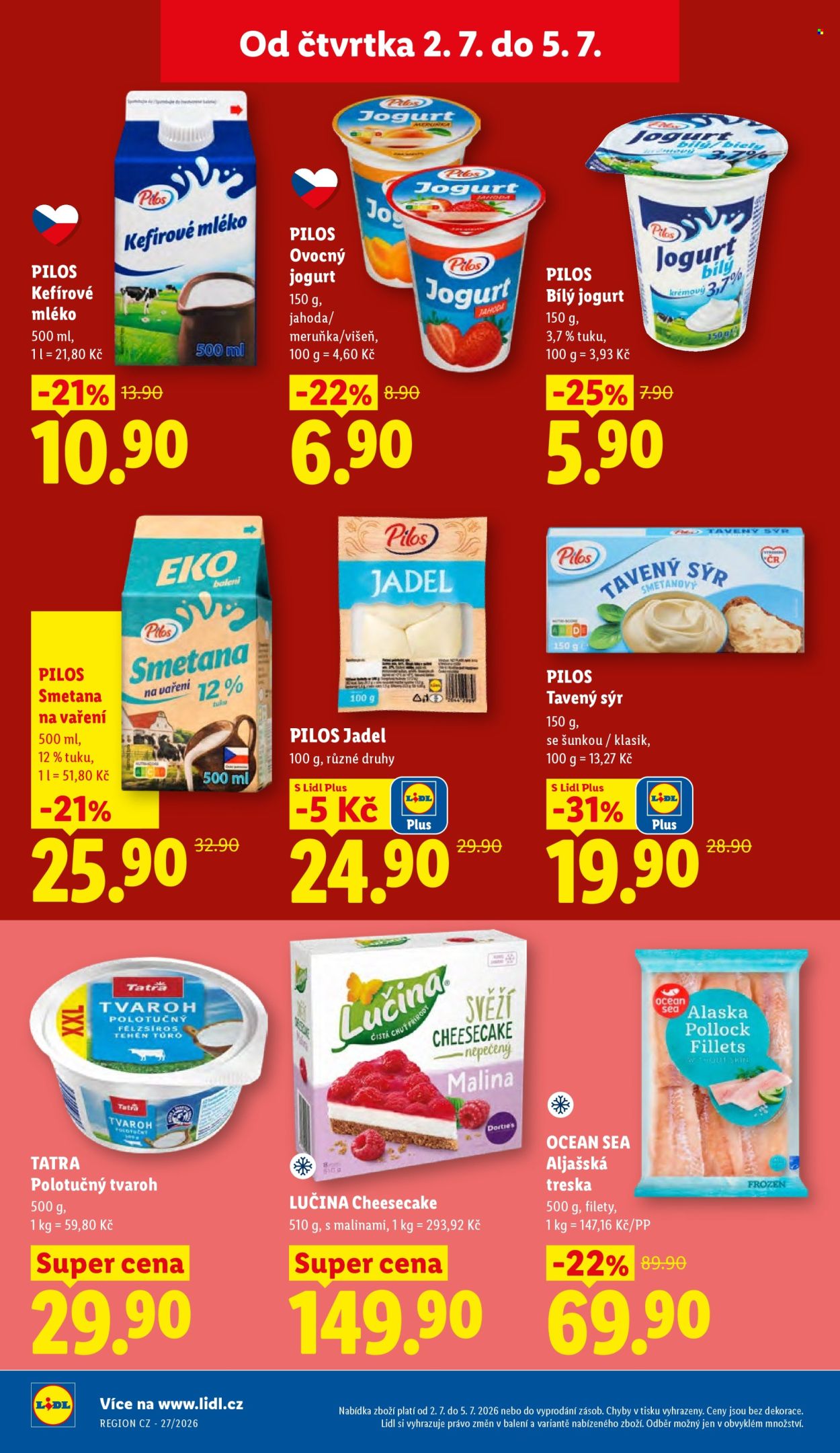 Leták Lidl - 2. 7. 2026 - 5. 7. 2026. Strana 16