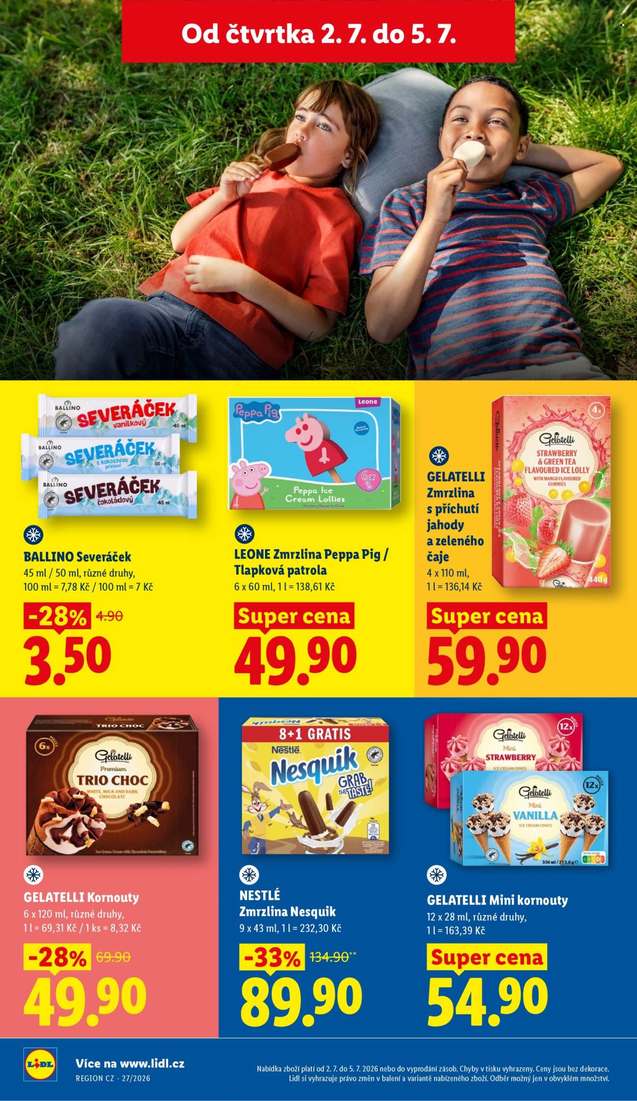 Leták Lidl - 2. 7. 2026 - 5. 7. 2026. Strana 18