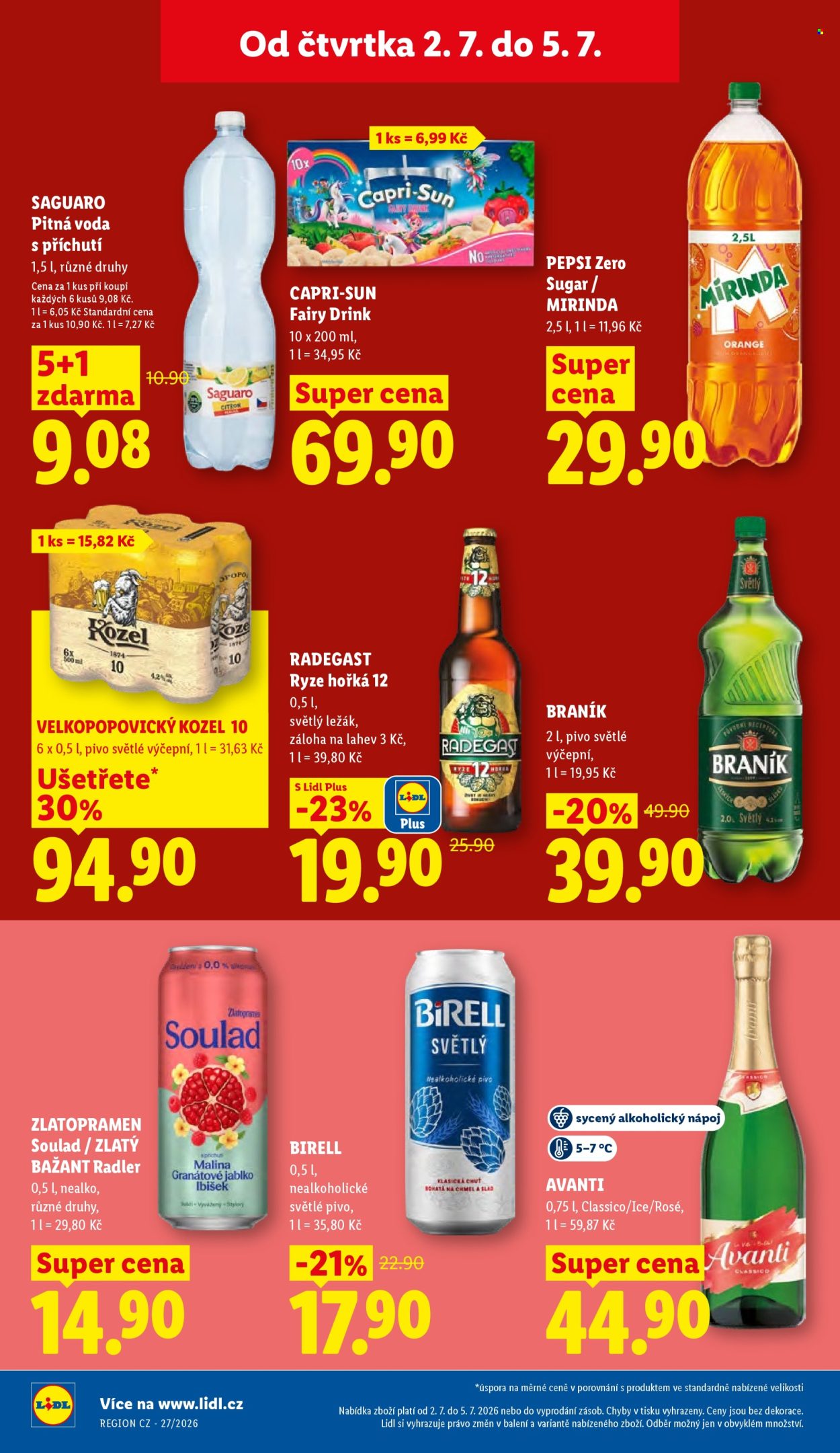 Leták Lidl - 2. 7. 2026 - 5. 7. 2026. Strana 24