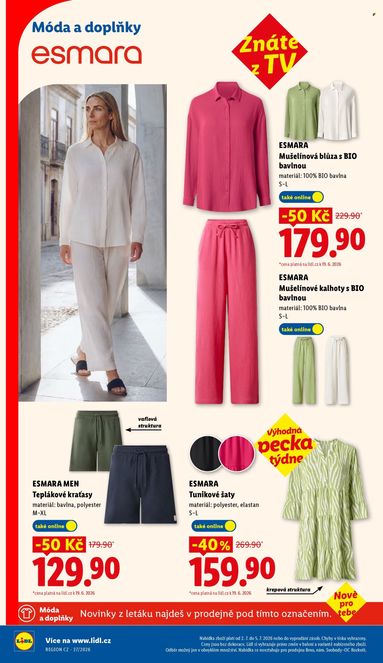 Leták Lidl - 2. 7. 2026 - 5. 7. 2026. Strana 30