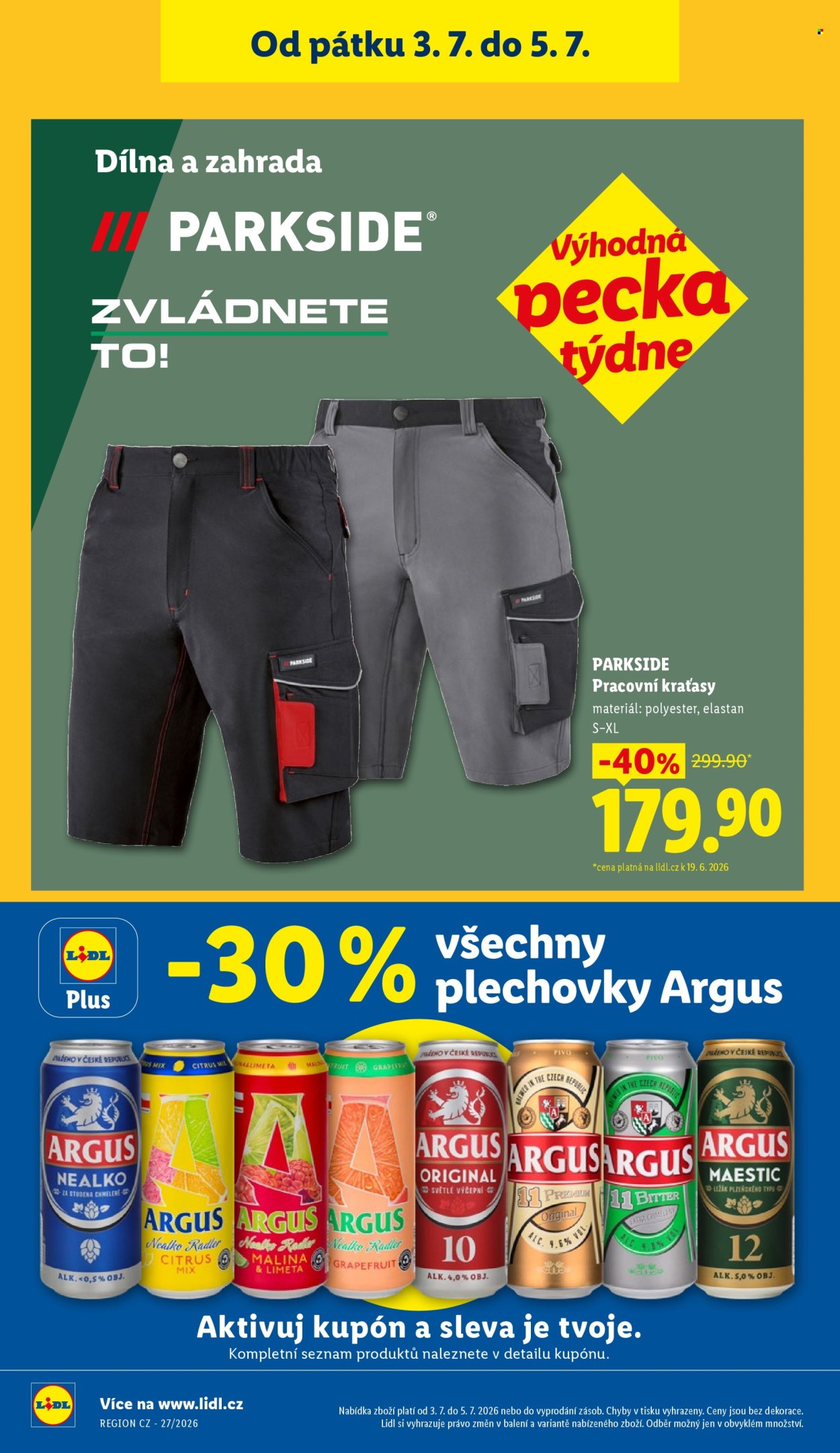 Leták Lidl - 2. 7. 2026 - 5. 7. 2026. Strana 38