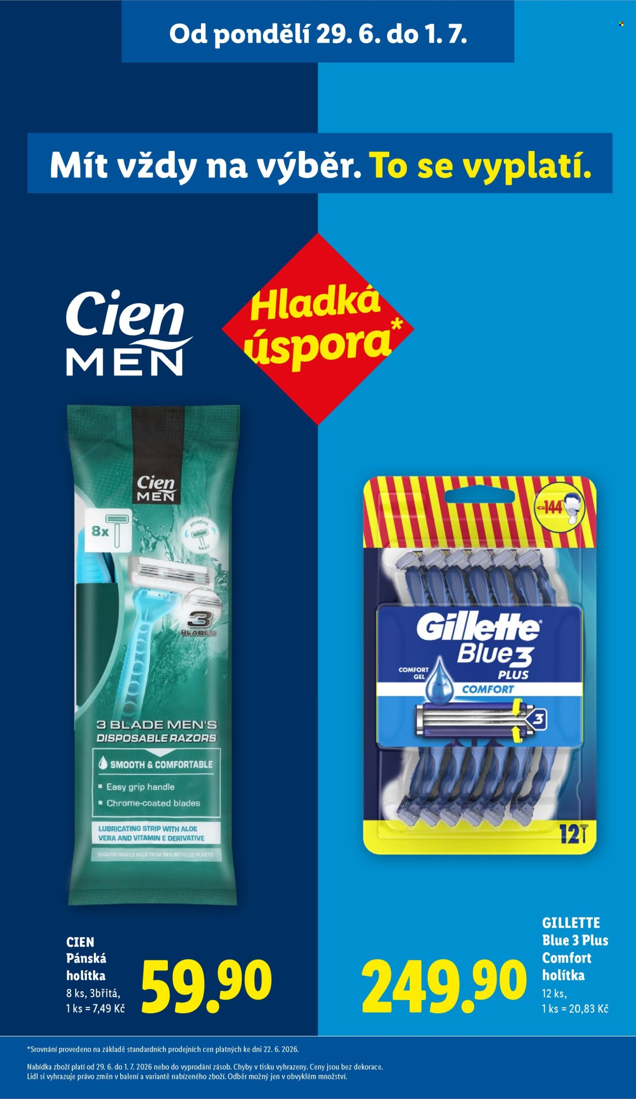 Leták Lidl - 2. 7. 2026 - 5. 7. 2026. Strana 40