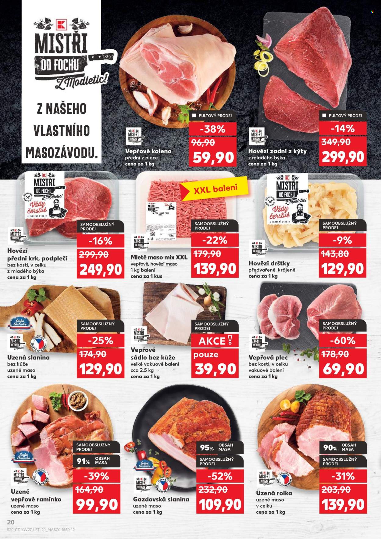 Leták Kaufland - 1. 7. 2026 - 7. 7. 2026. Strana 20
