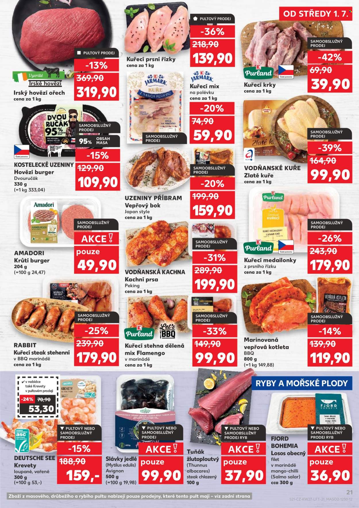 Leták Kaufland - 1. 7. 2026 - 7. 7. 2026. Strana 21