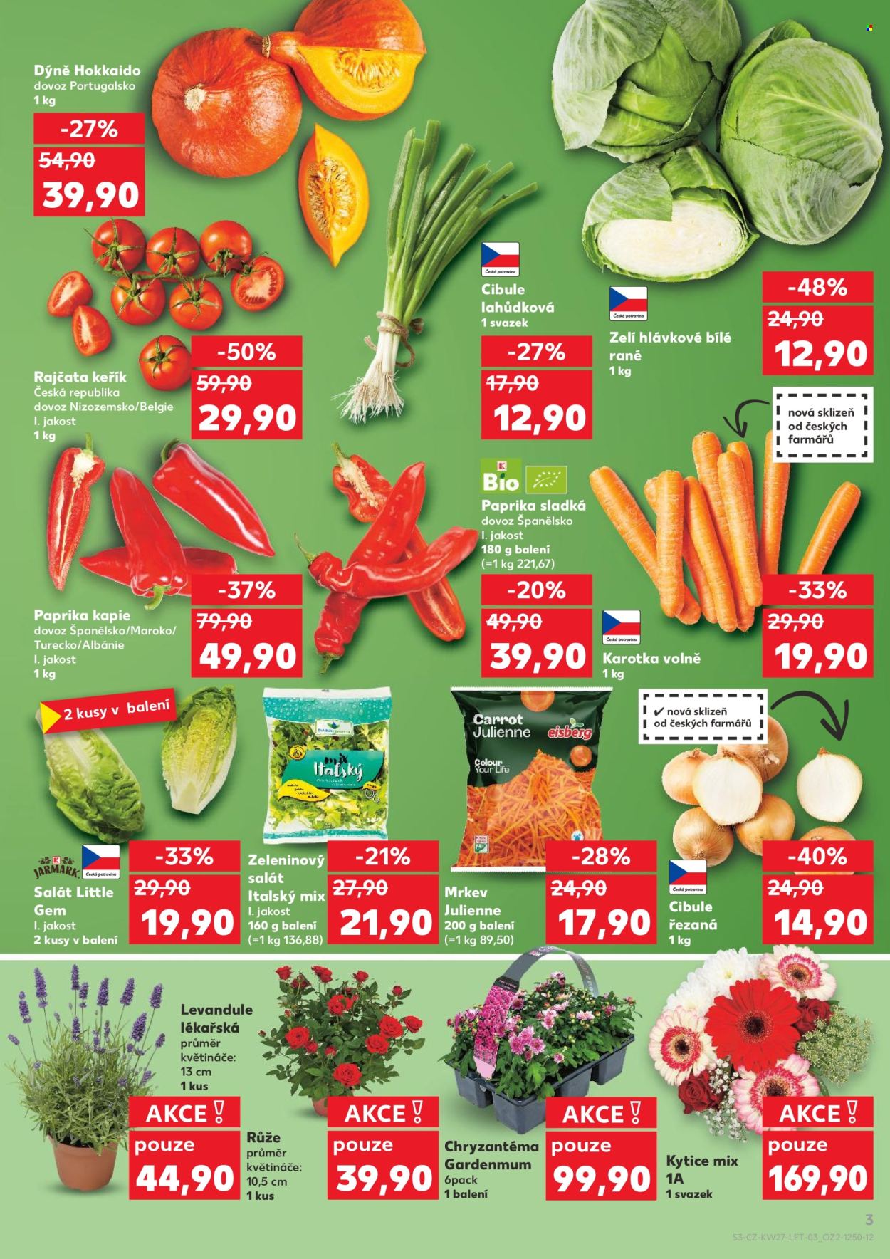 Leták Kaufland - 1. 7. 2026 - 7. 7. 2026. Strana 3