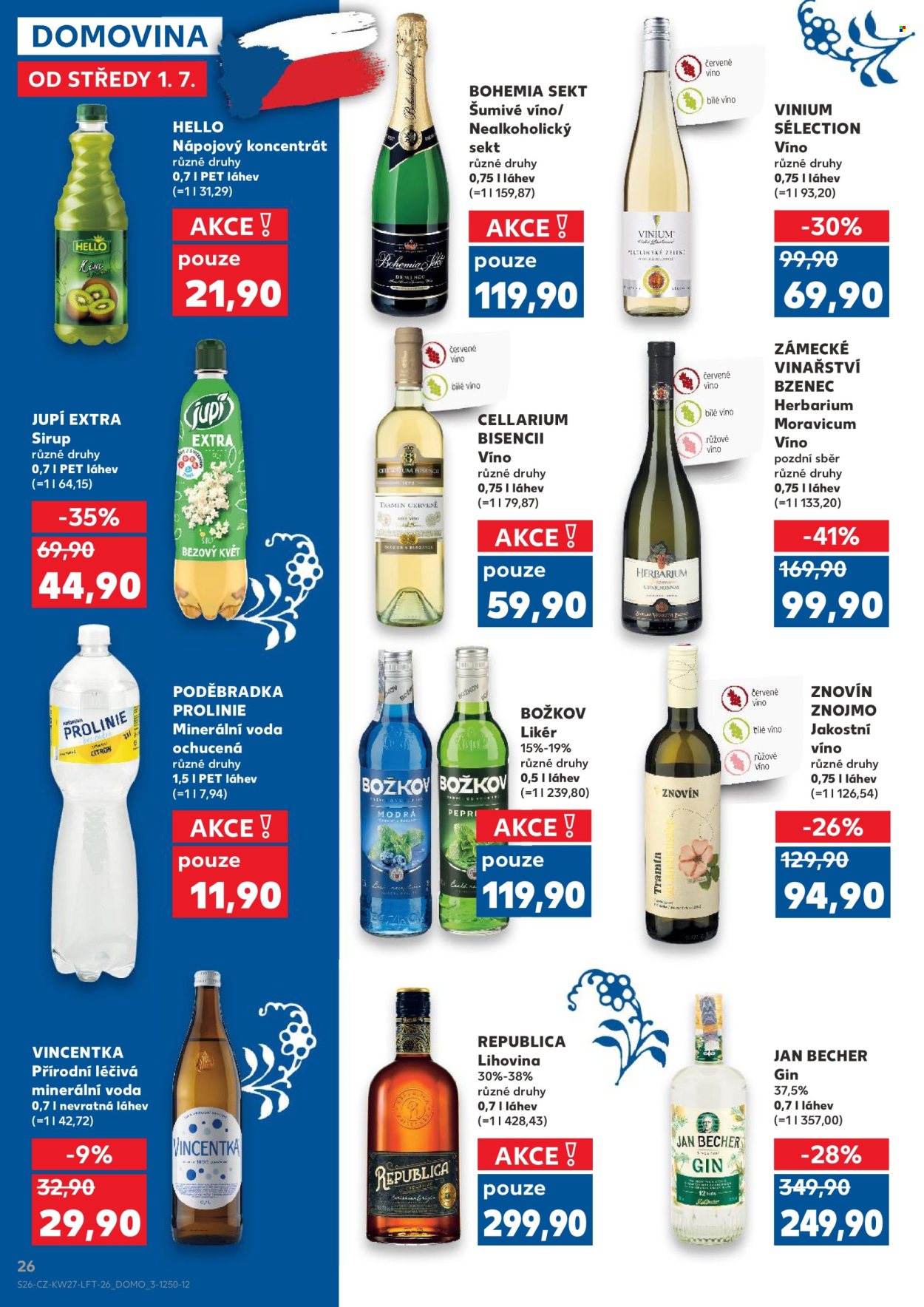 Leták Kaufland - 1. 7. 2026 - 7. 7. 2026. Strana 26