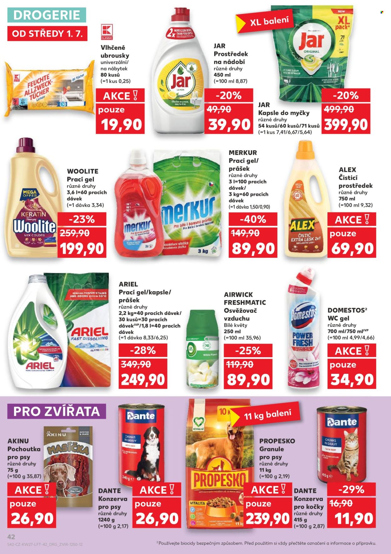 Leták Kaufland - 1. 7. 2026 - 7. 7. 2026. Strana 42