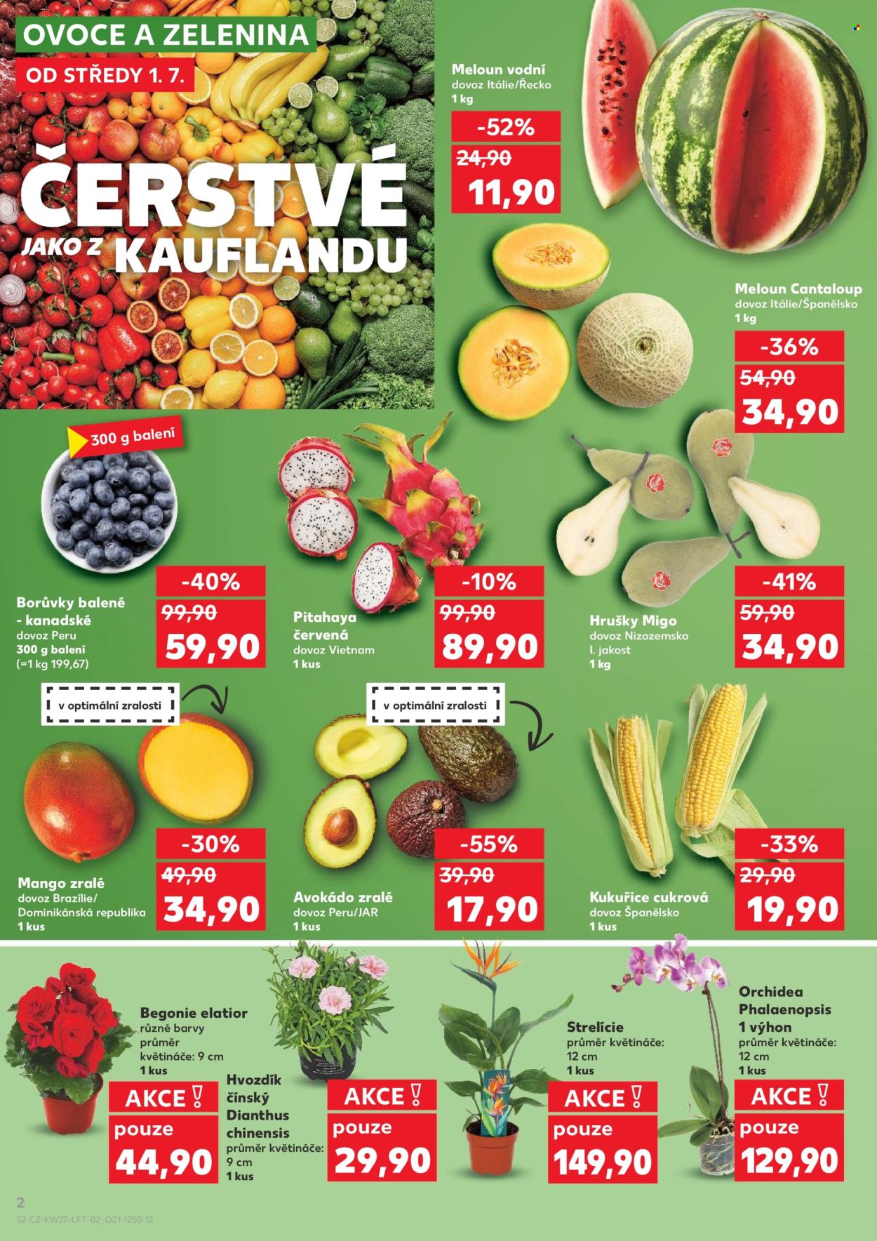 Leták Kaufland - 1. 7. 2026 - 7. 7. 2026. Strana 2