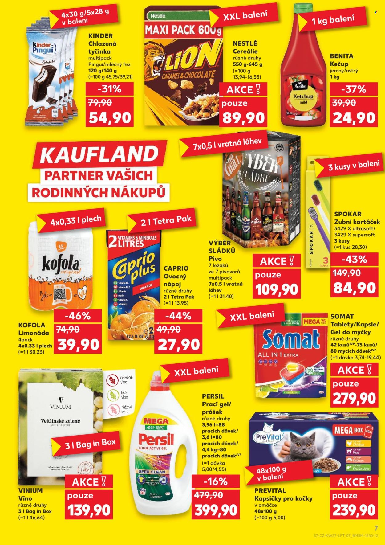 Leták Kaufland - 1. 7. 2026 - 7. 7. 2026. Strana 7