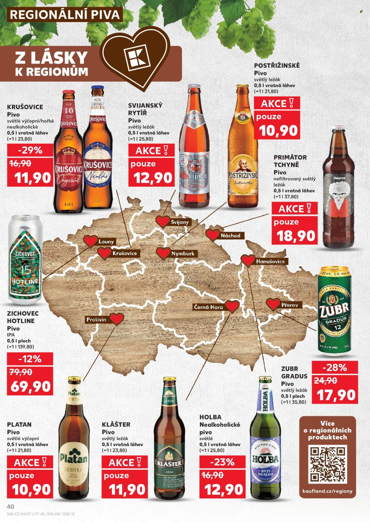 Leták Kaufland - 1. 7. 2026 - 7. 7. 2026. Strana 40