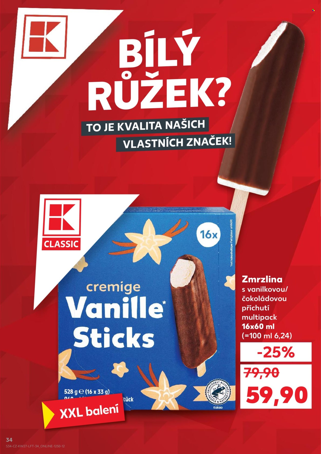 Leták Kaufland - 1. 7. 2026 - 7. 7. 2026. Strana 34