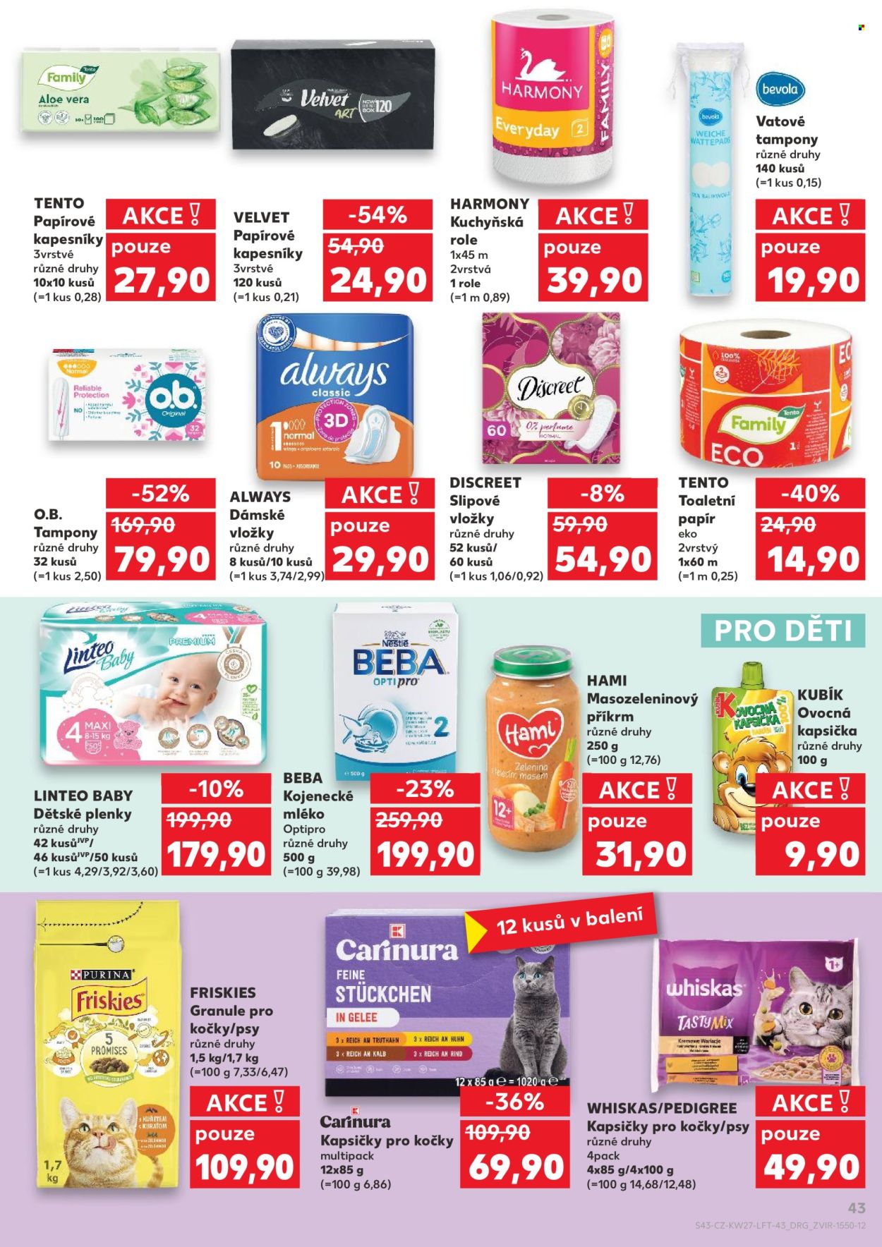 Leták Kaufland - 1. 7. 2026 - 7. 7. 2026. Strana 43