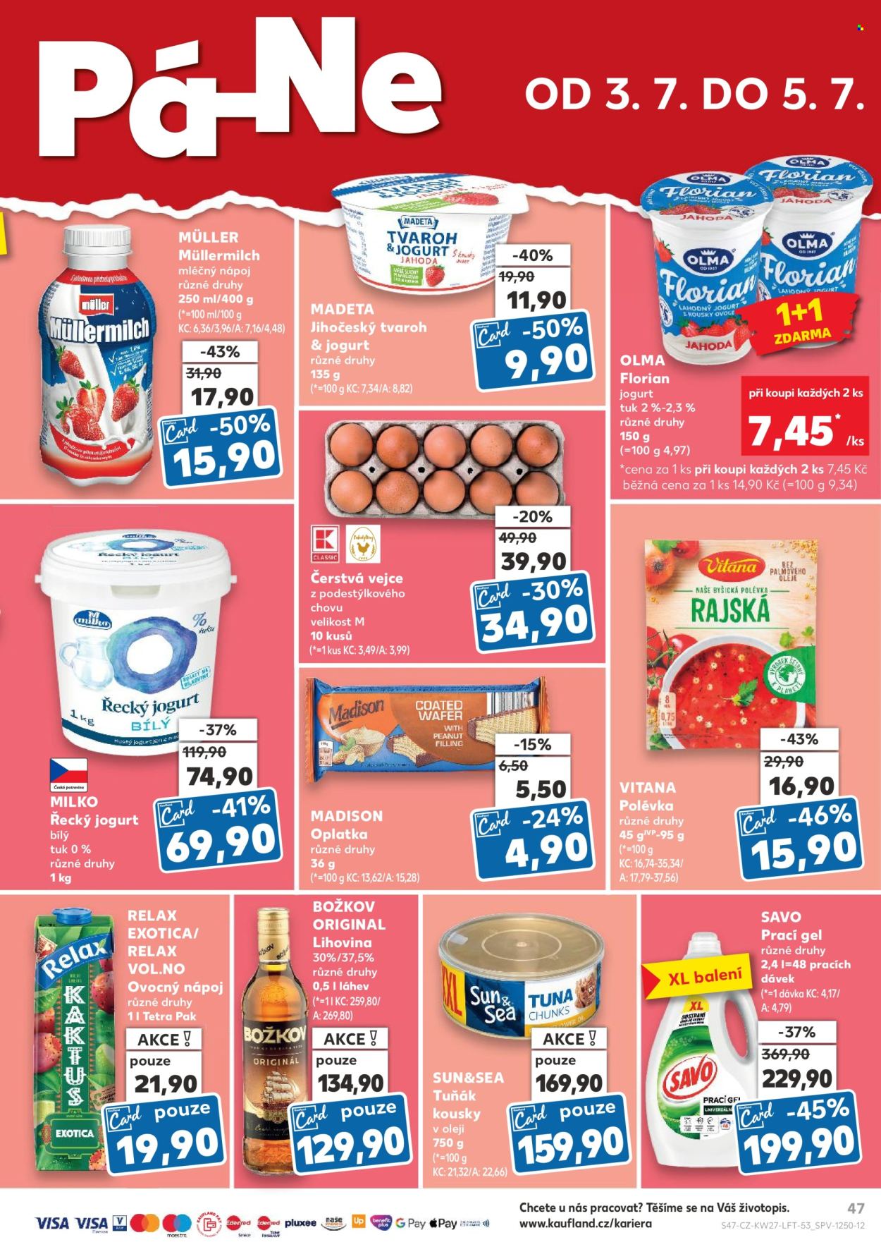Leták Kaufland - 1. 7. 2026 - 7. 7. 2026. Strana 47