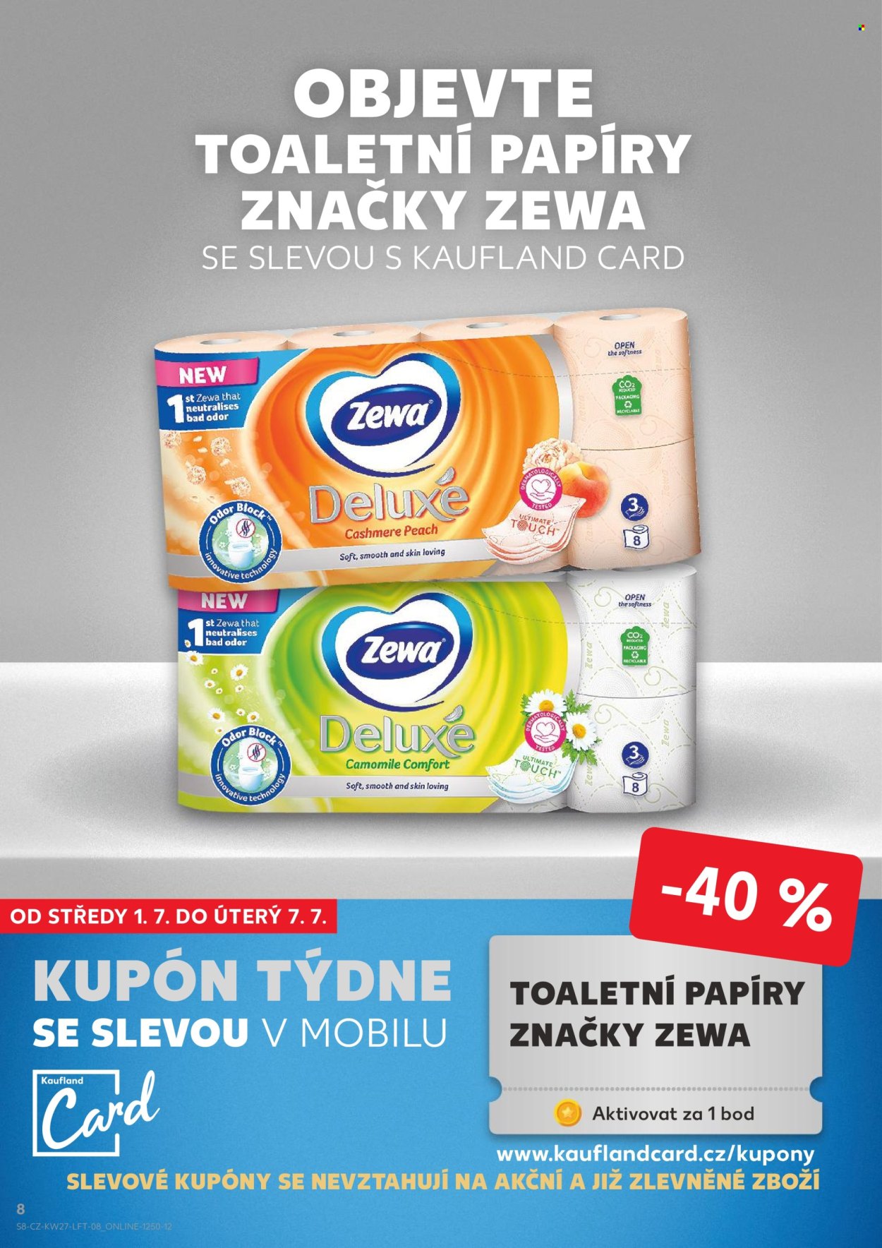 Leták Kaufland - 1. 7. 2026 - 7. 7. 2026. Strana 8