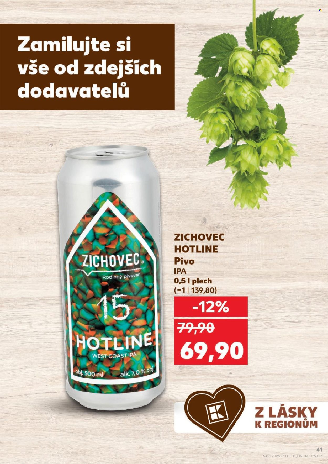 Leták Kaufland - 1. 7. 2026 - 7. 7. 2026. Strana 41