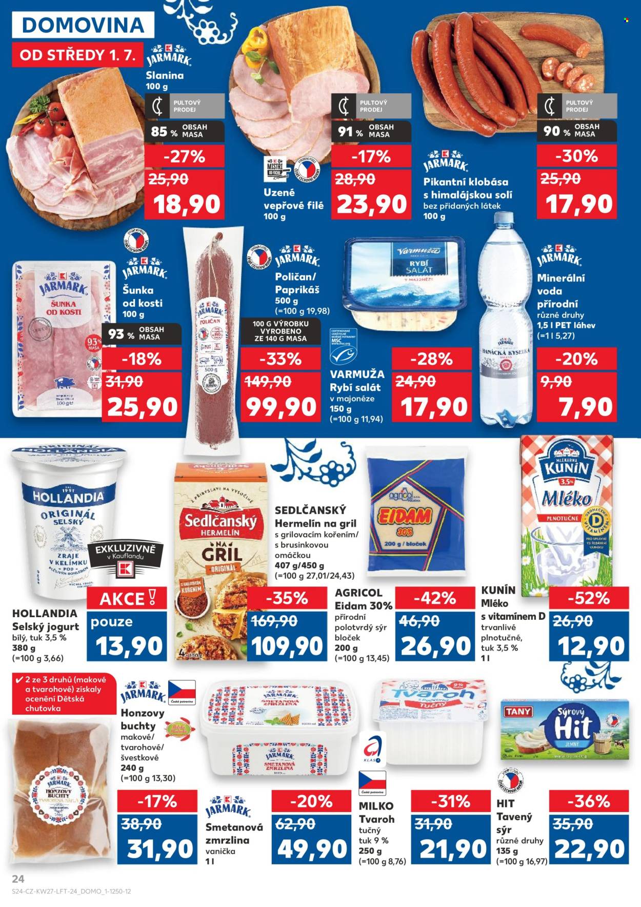 Leták Kaufland - 1. 7. 2026 - 7. 7. 2026. Strana 24