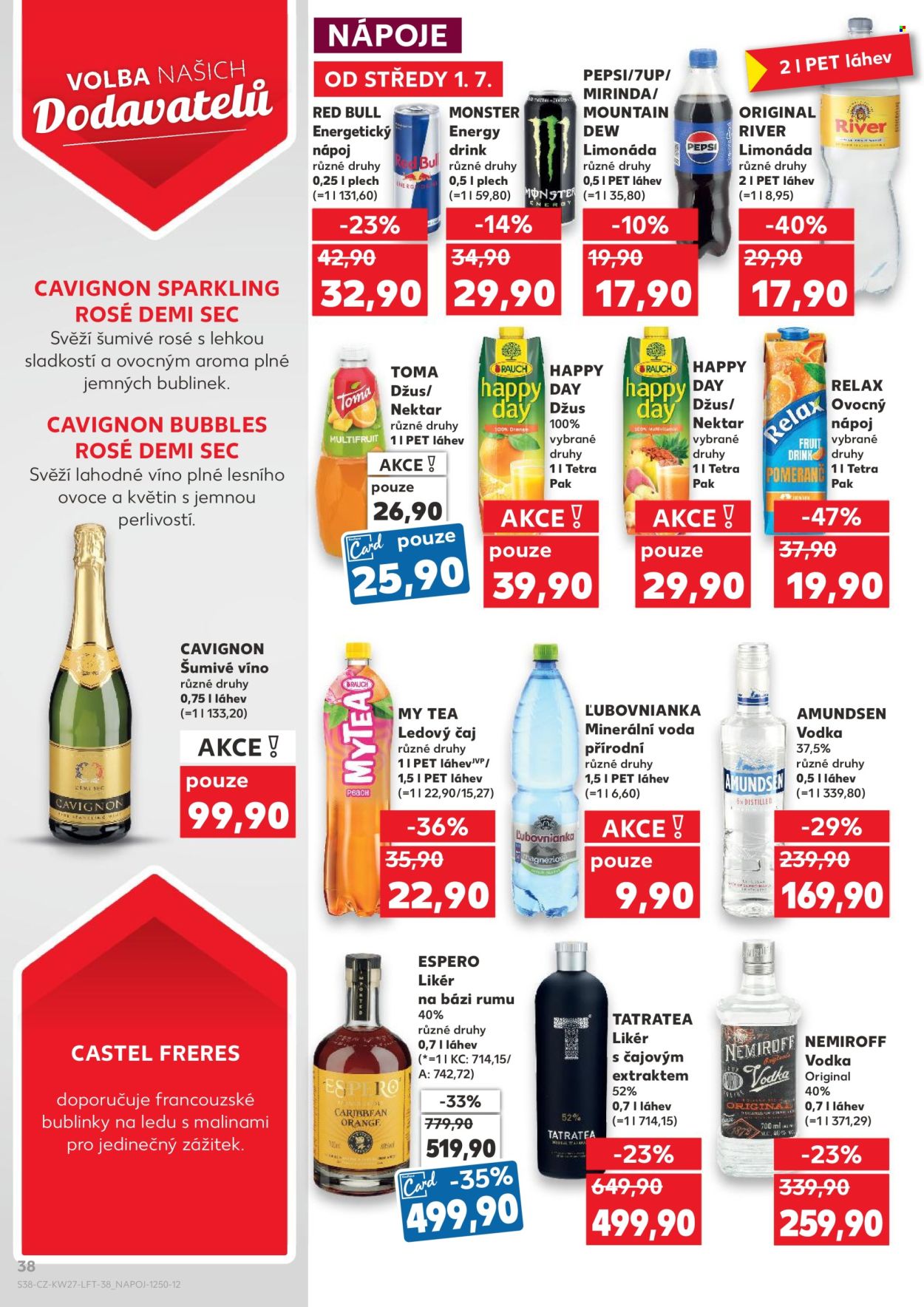 Leták Kaufland - 1. 7. 2026 - 7. 7. 2026. Strana 38