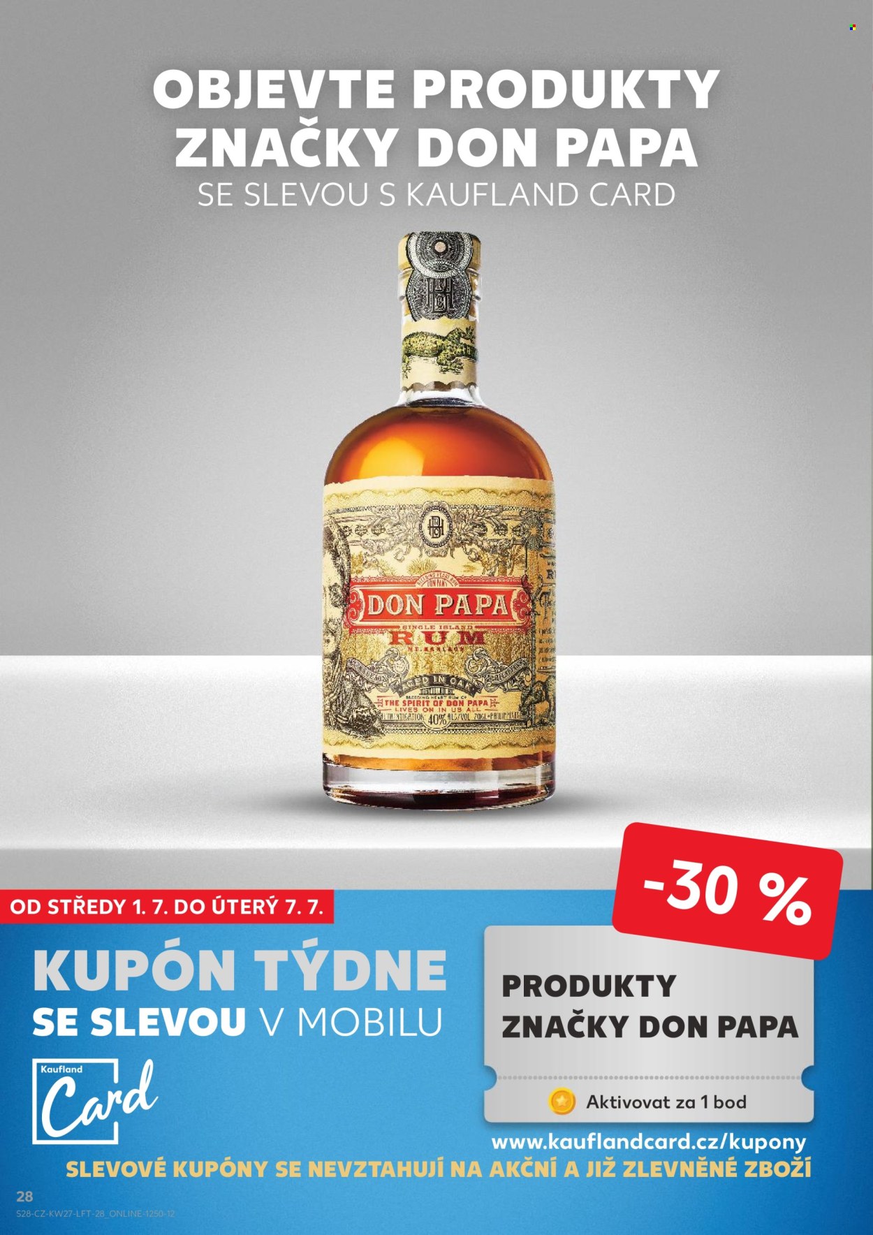 Leták Kaufland - 1. 7. 2026 - 7. 7. 2026. Strana 28