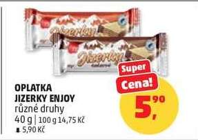 OPLATKA JIZERKY ENJOY