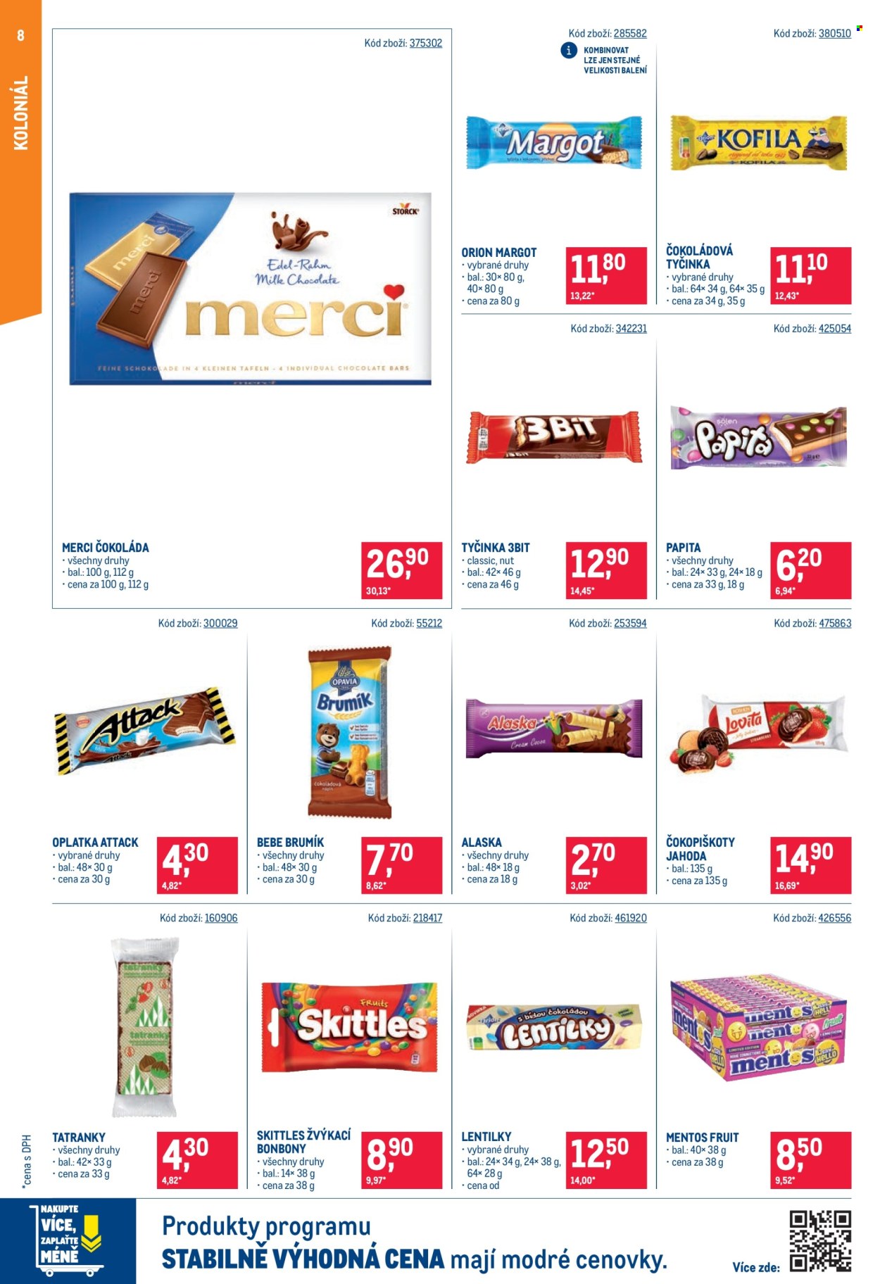 Leták MAKRO - 1. 7. 2026 - 14. 7. 2026. Strana 8