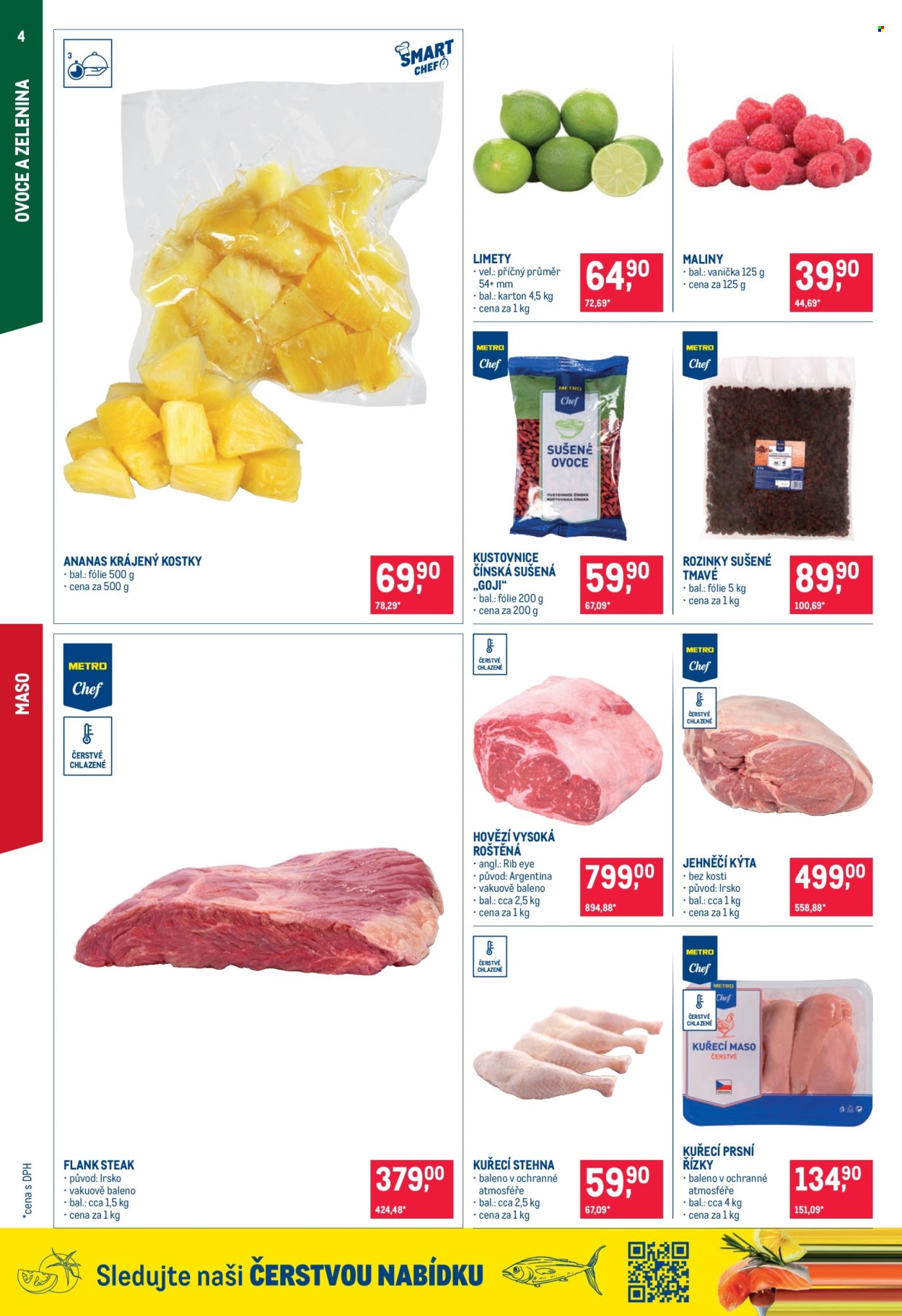 Leták MAKRO - 1. 7. 2026 - 14. 7. 2026. Strana 4