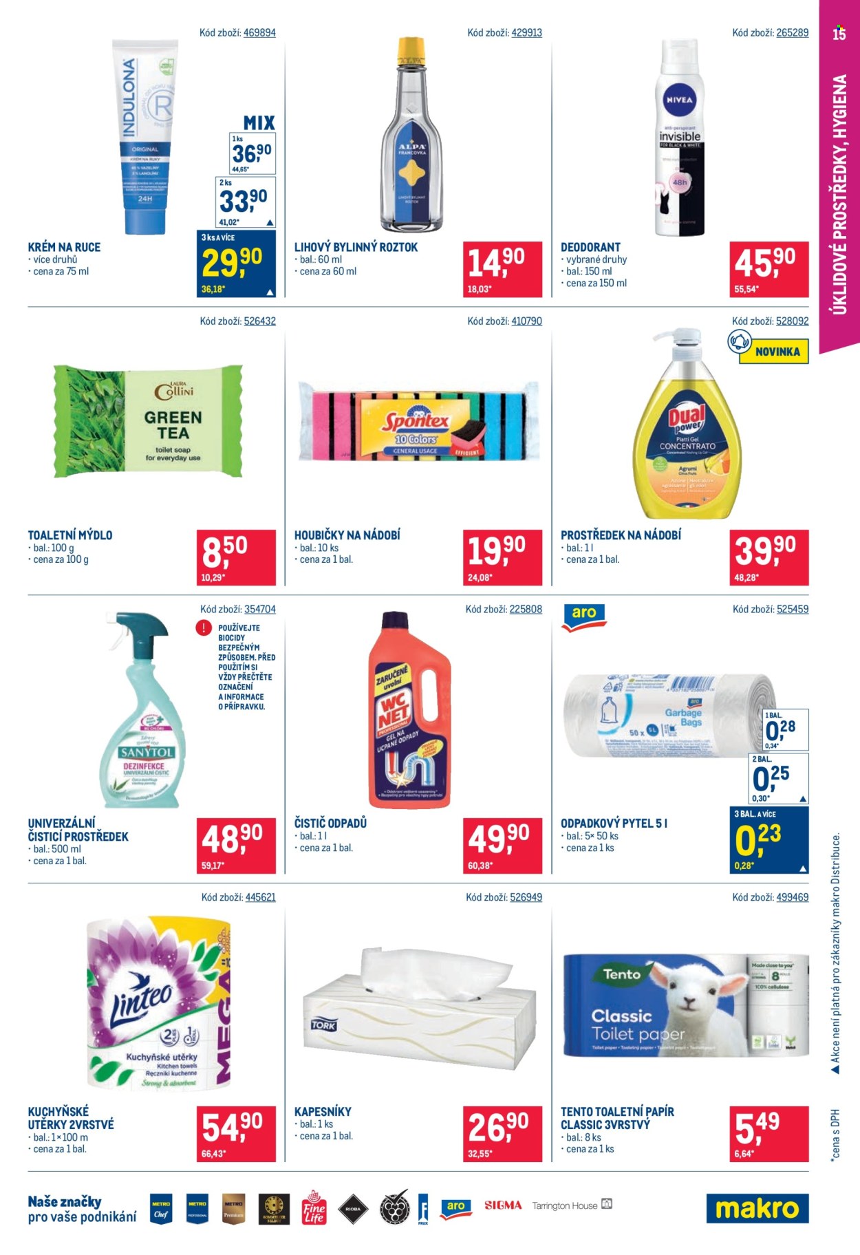 Leták MAKRO - 1. 7. 2026 - 14. 7. 2026. Strana 15