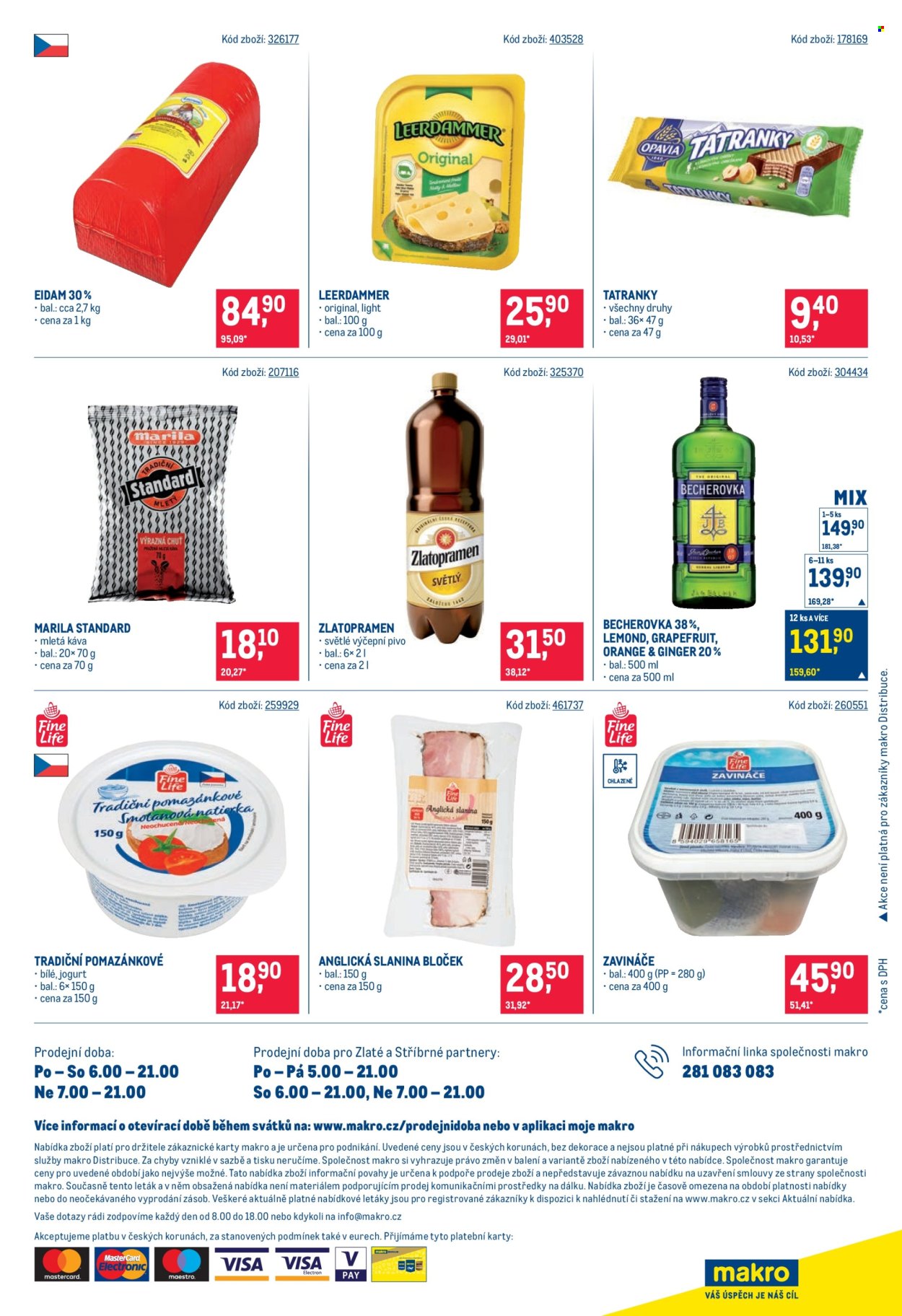 Leták MAKRO - 1. 7. 2026 - 14. 7. 2026. Strana 16