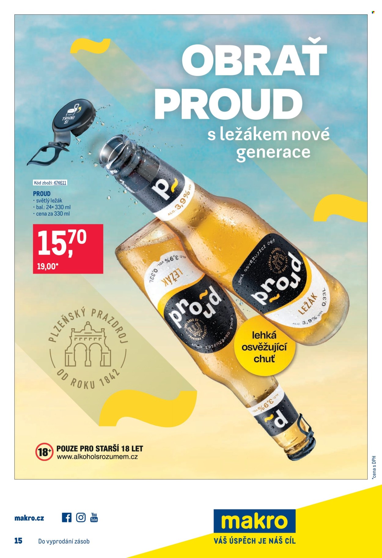 Leták MAKRO - 1. 7. 2026 - 14. 7. 2026. Strana 17