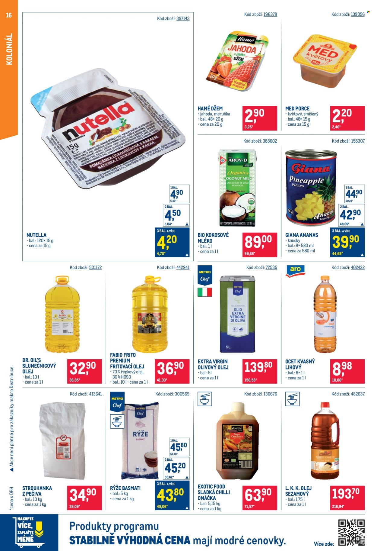 Leták MAKRO - 1. 7. 2026 - 14. 7. 2026. Strana 16