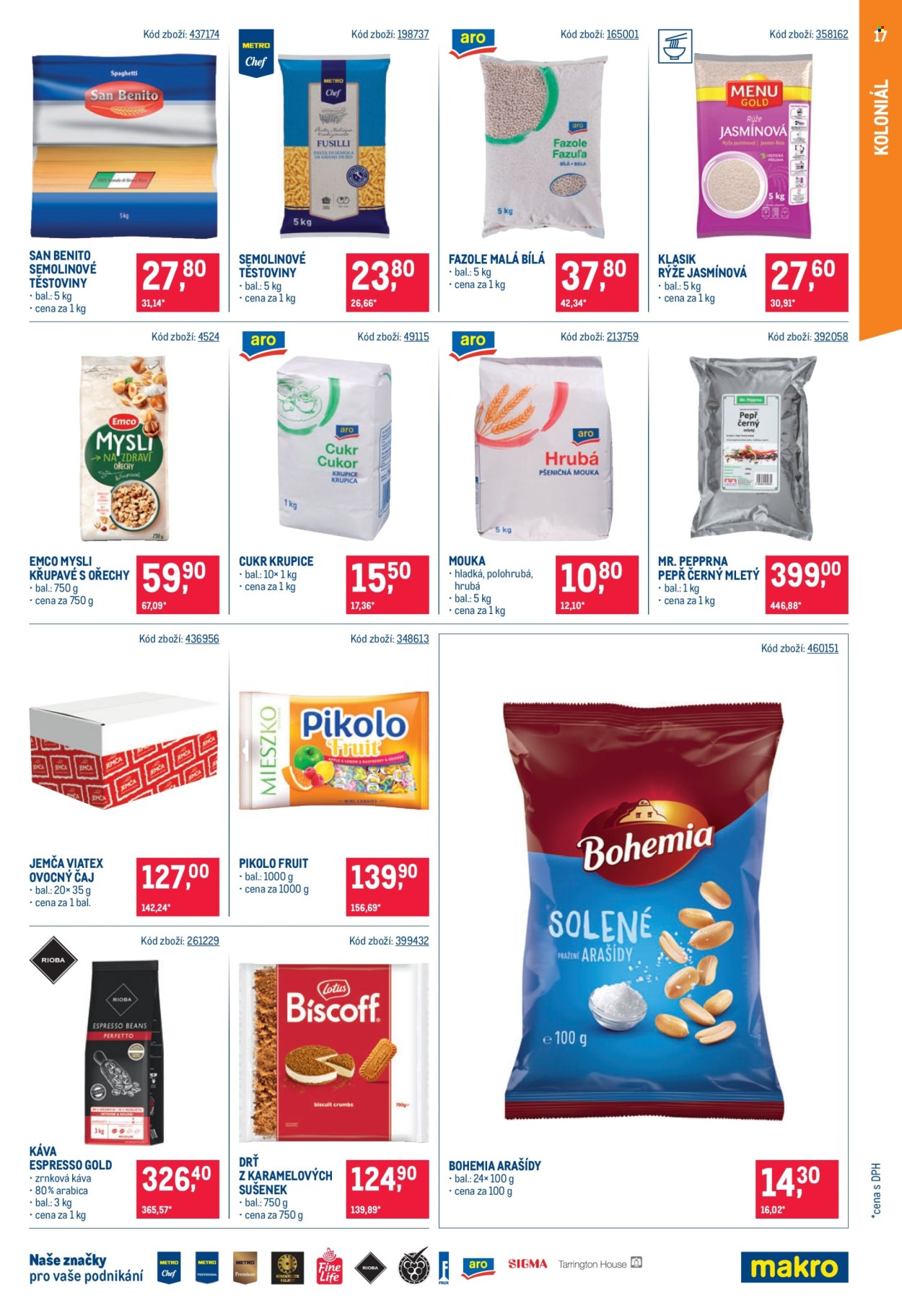 Leták MAKRO - 1. 7. 2026 - 14. 7. 2026. Strana 17