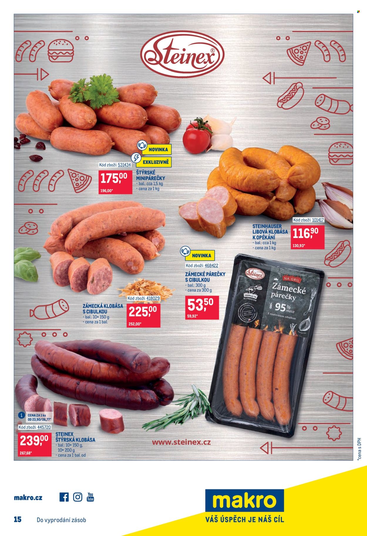 Leták MAKRO - 1. 7. 2026 - 14. 7. 2026. Strana 25