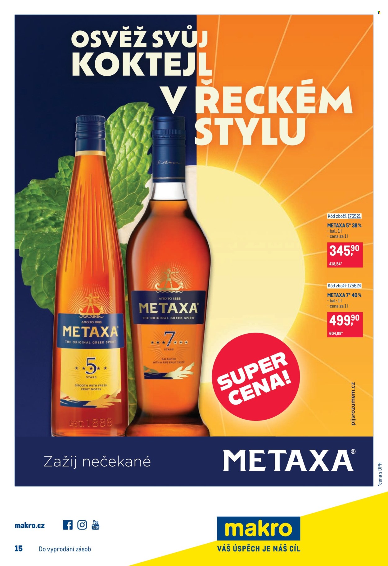 Leták MAKRO - 1. 7. 2026 - 14. 7. 2026. Strana 26